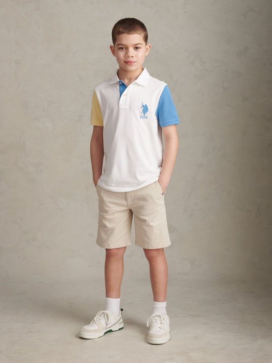 Boys Classic Chino Short Beige