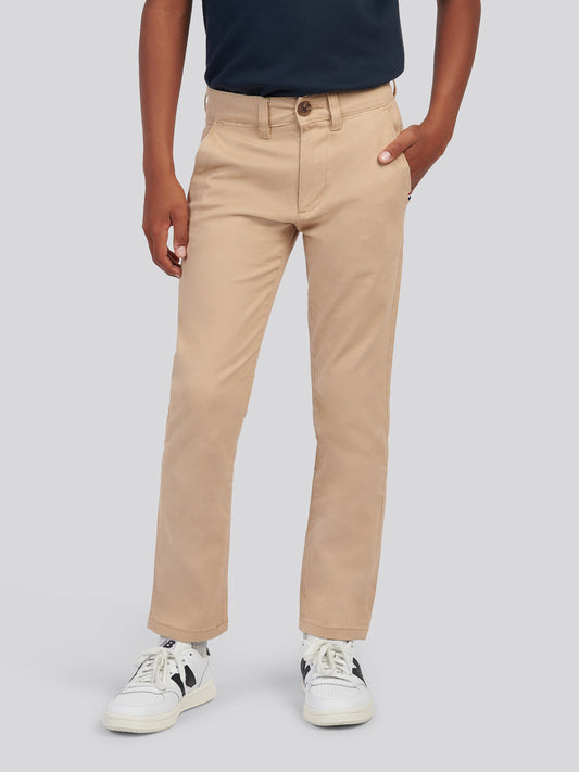 Boys Classic Chino in Cornstalk