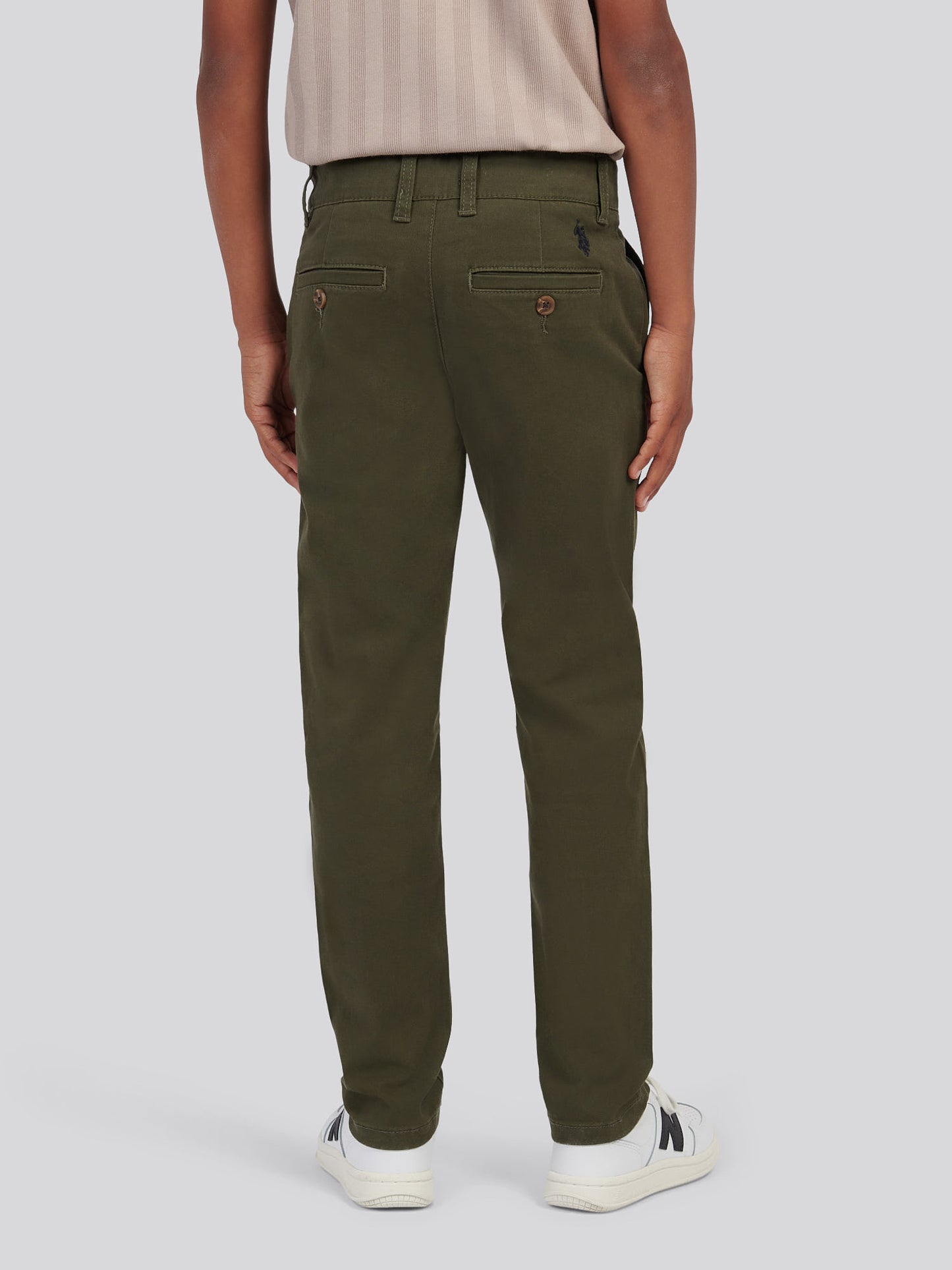 Boys Classic Chino in Forest Night