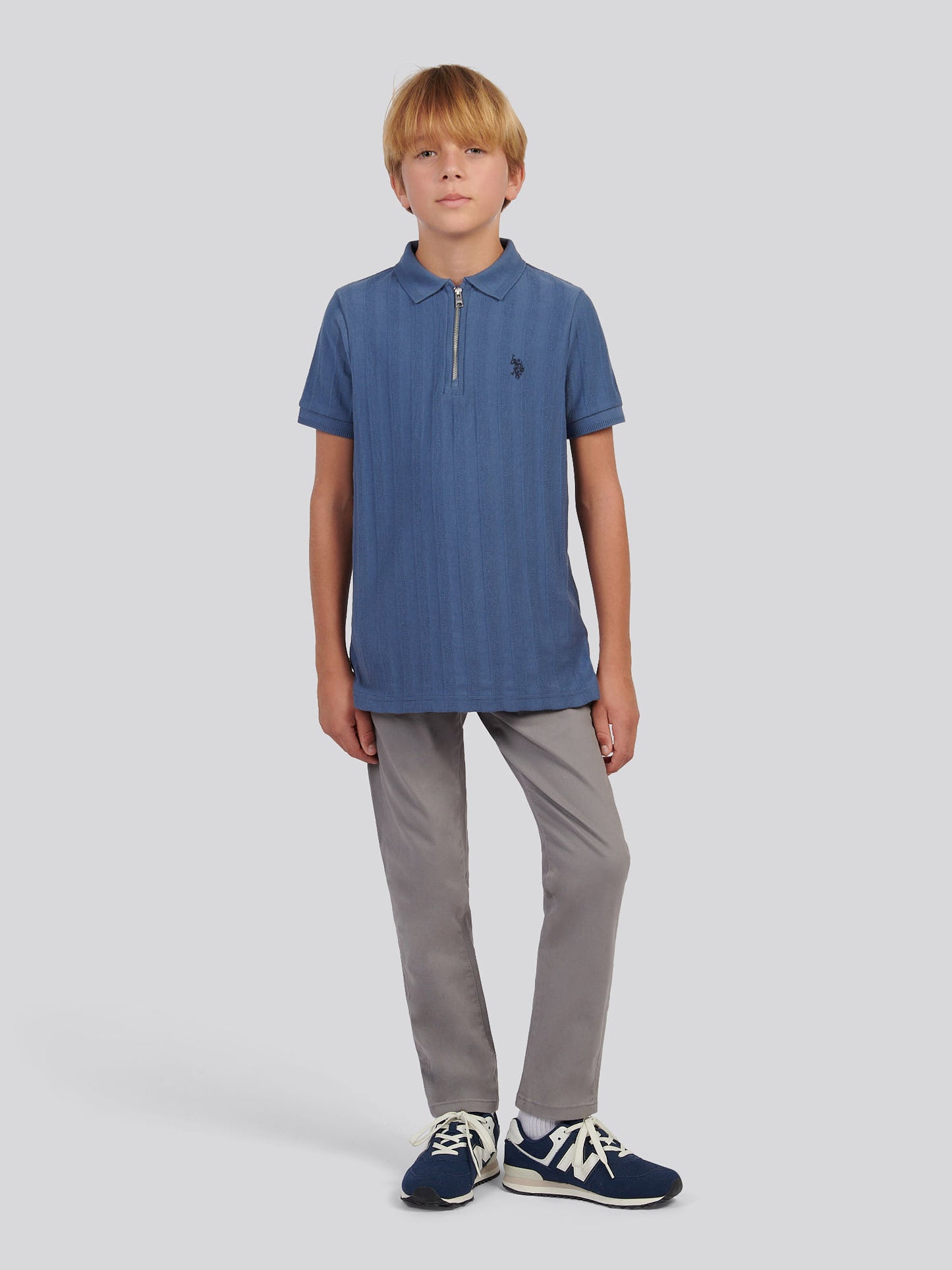 Boys Classic Chino in December Sky