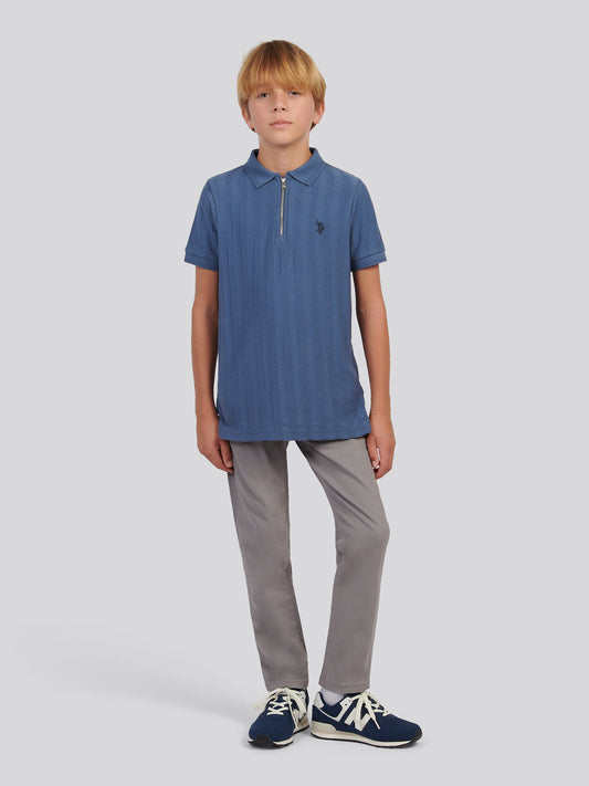 Boys Classic Chino in December Sky