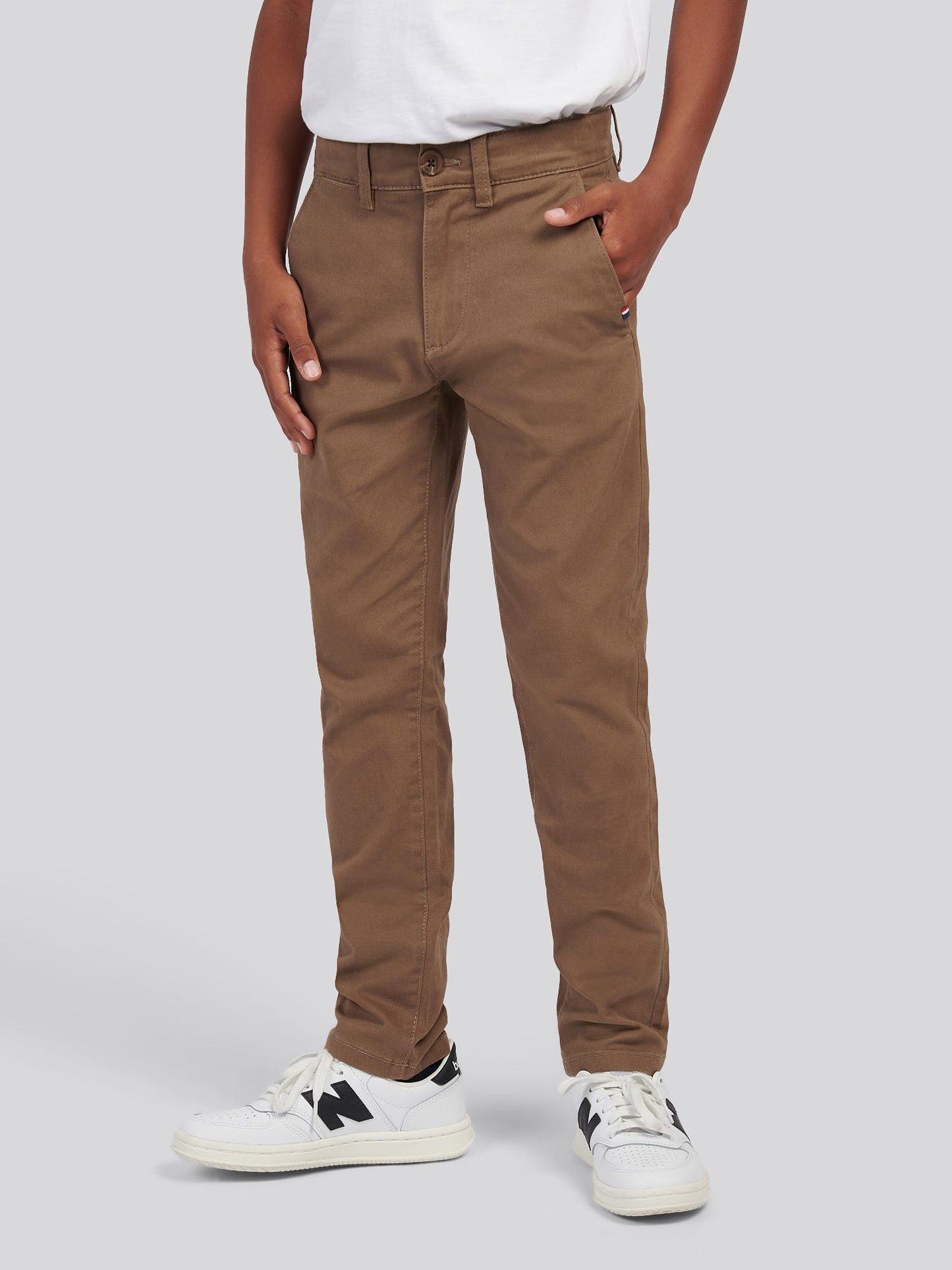 Boys Classic Chino in Shitake