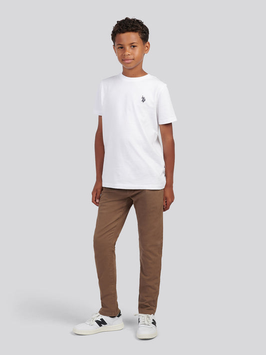 Boys Classic Chino in Shitake