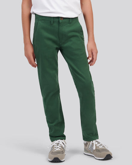 Boys Classic Chino in Pineneedle