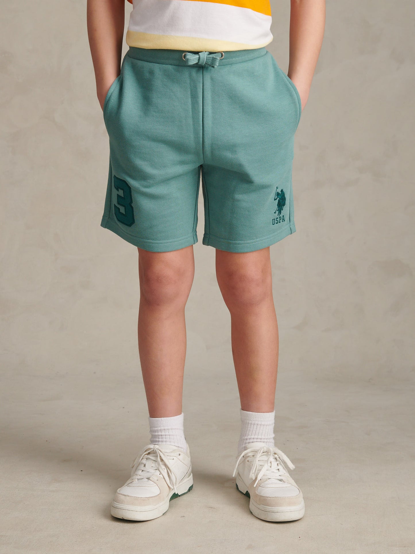 Boys Player 3 Sweat Shorts Arctic