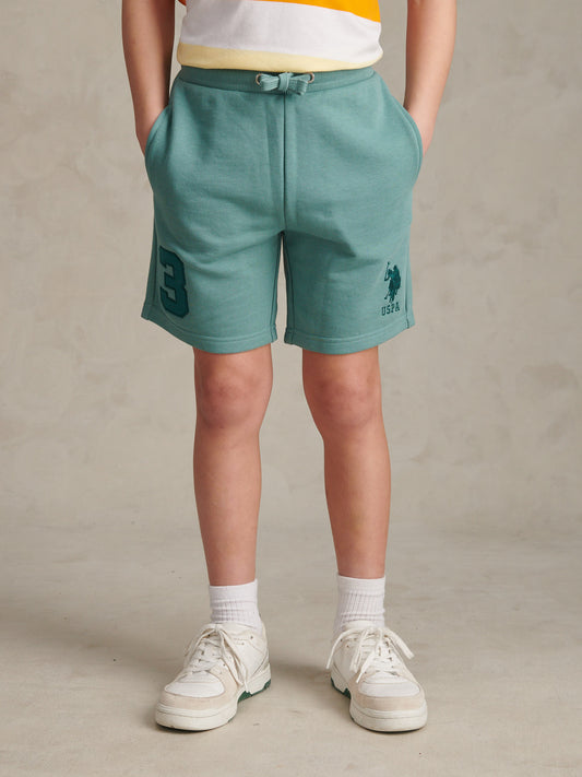 Boys Player 3 Sweat Shorts Arctic