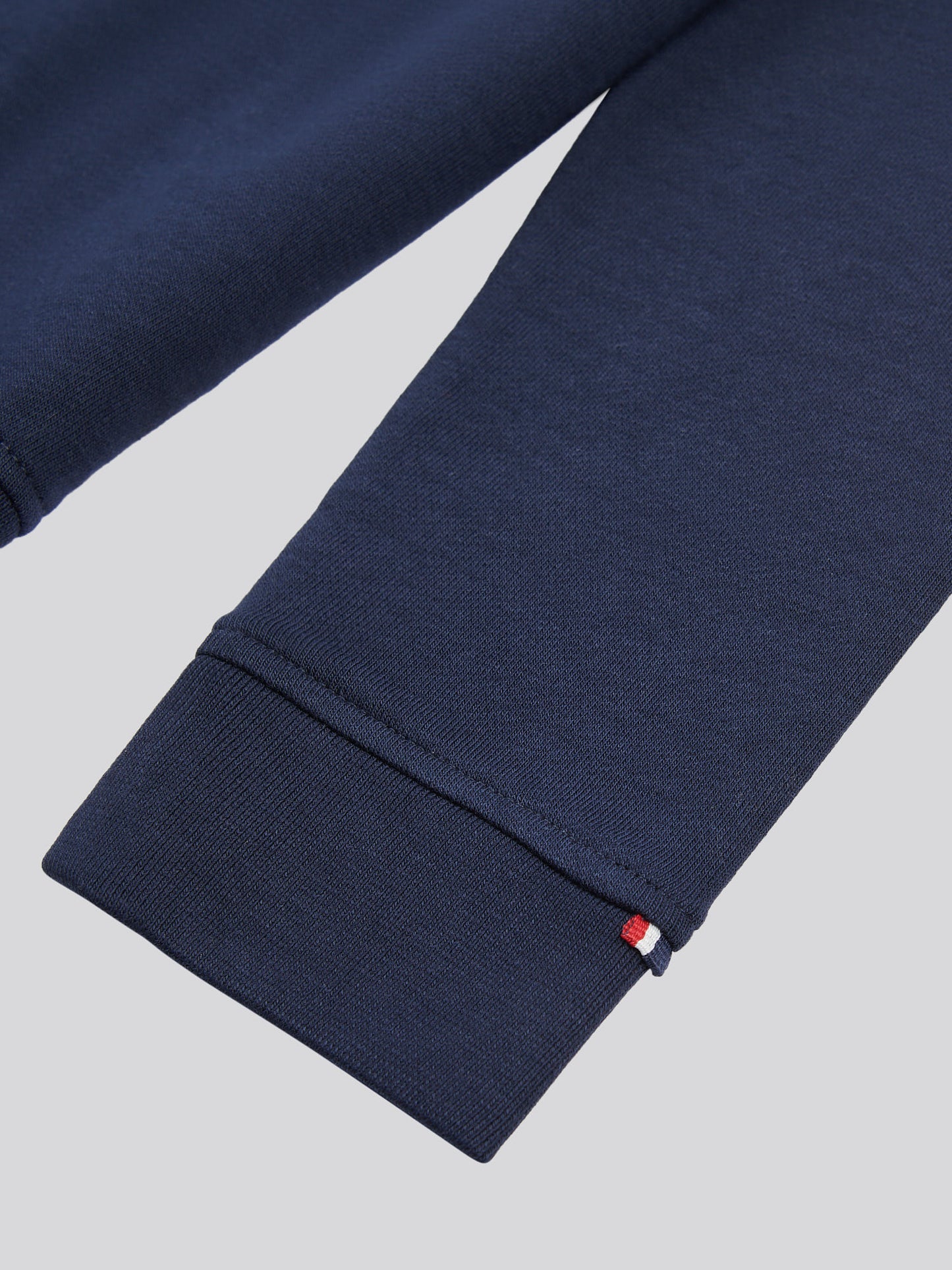 Boys Double Horsemen Crew in Dark Sapphire Navy / Haute Red DHM
