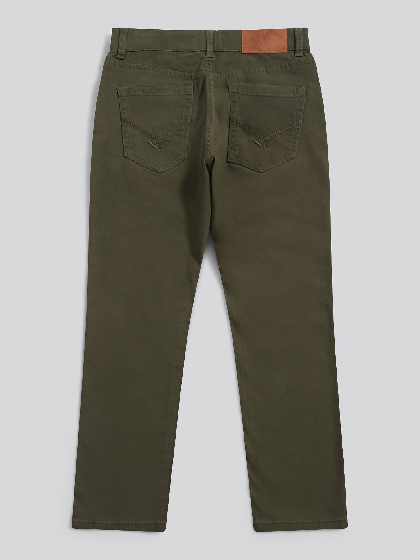 Boys Core 5 Pocket Trouser in Forest Night