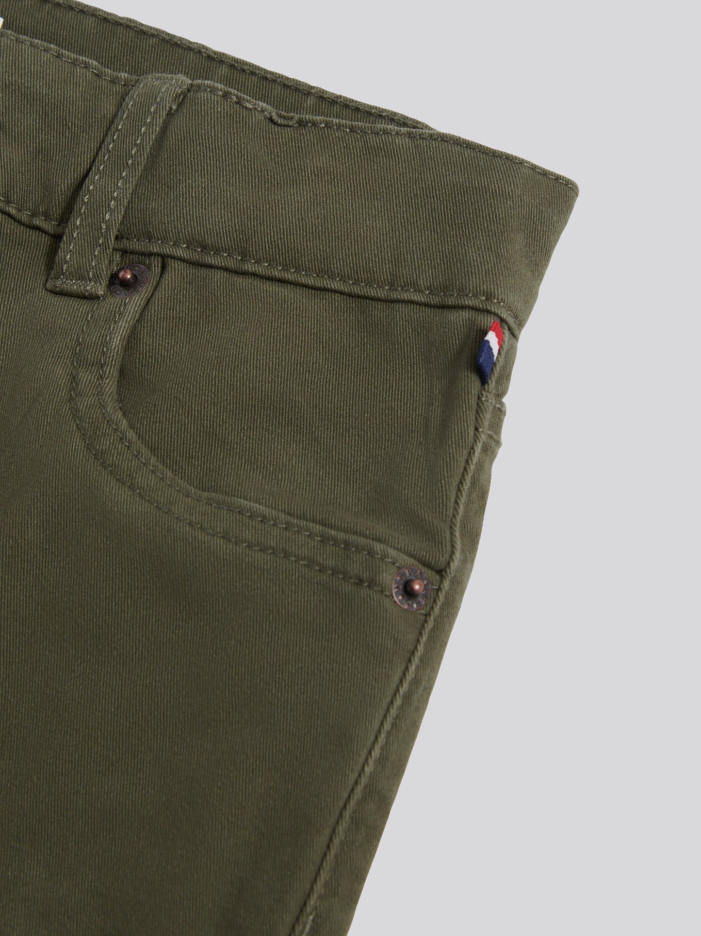 Boys Core 5 Pocket Trouser in Forest Night