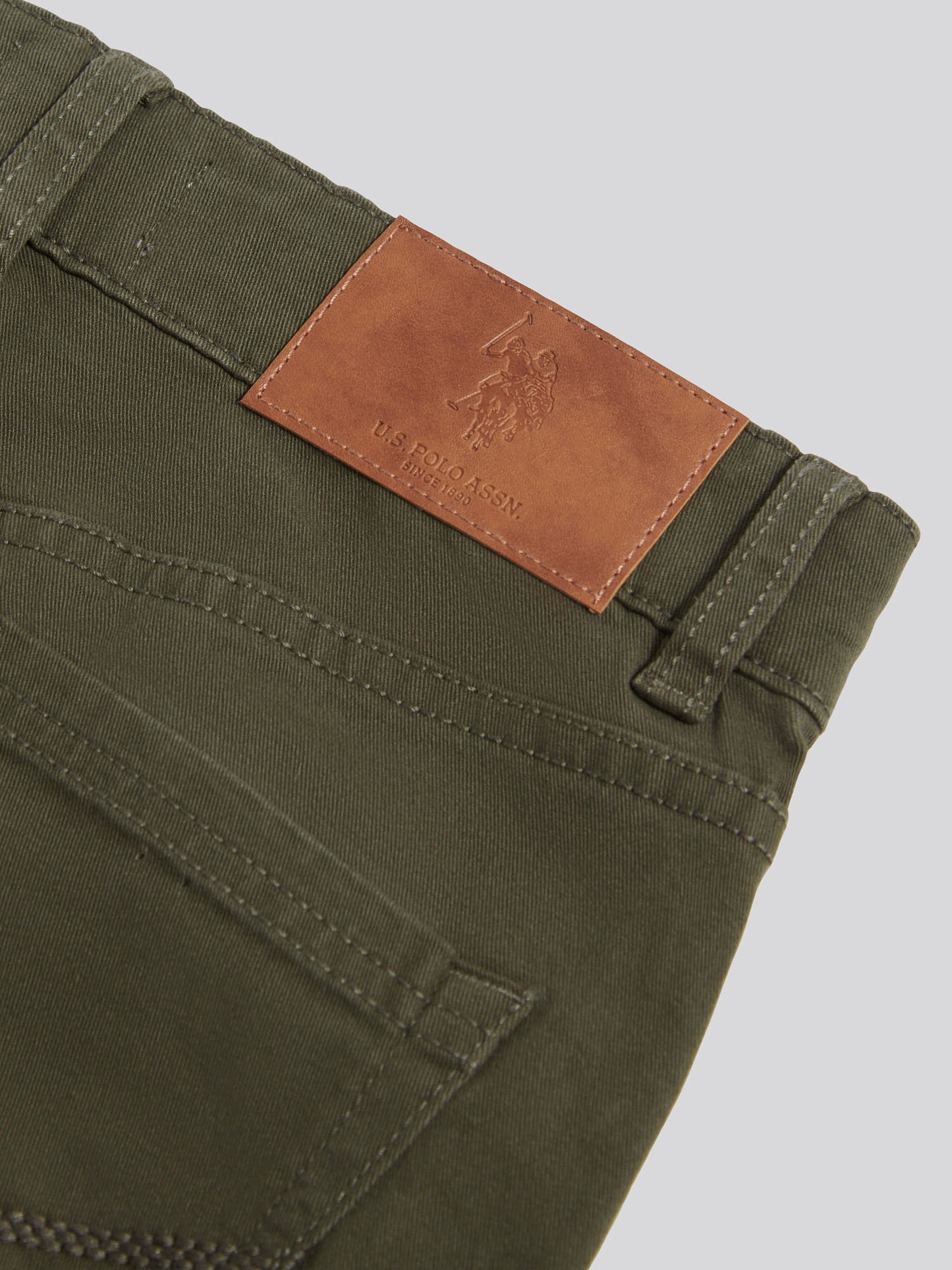 Boys Core 5 Pocket Trouser in Forest Night