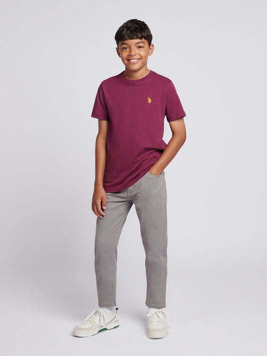 Boys Core 5 Pocket Trouser in December Sky