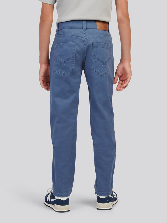 Boys Core 5 Pocket Trouser in Vintage Indigo