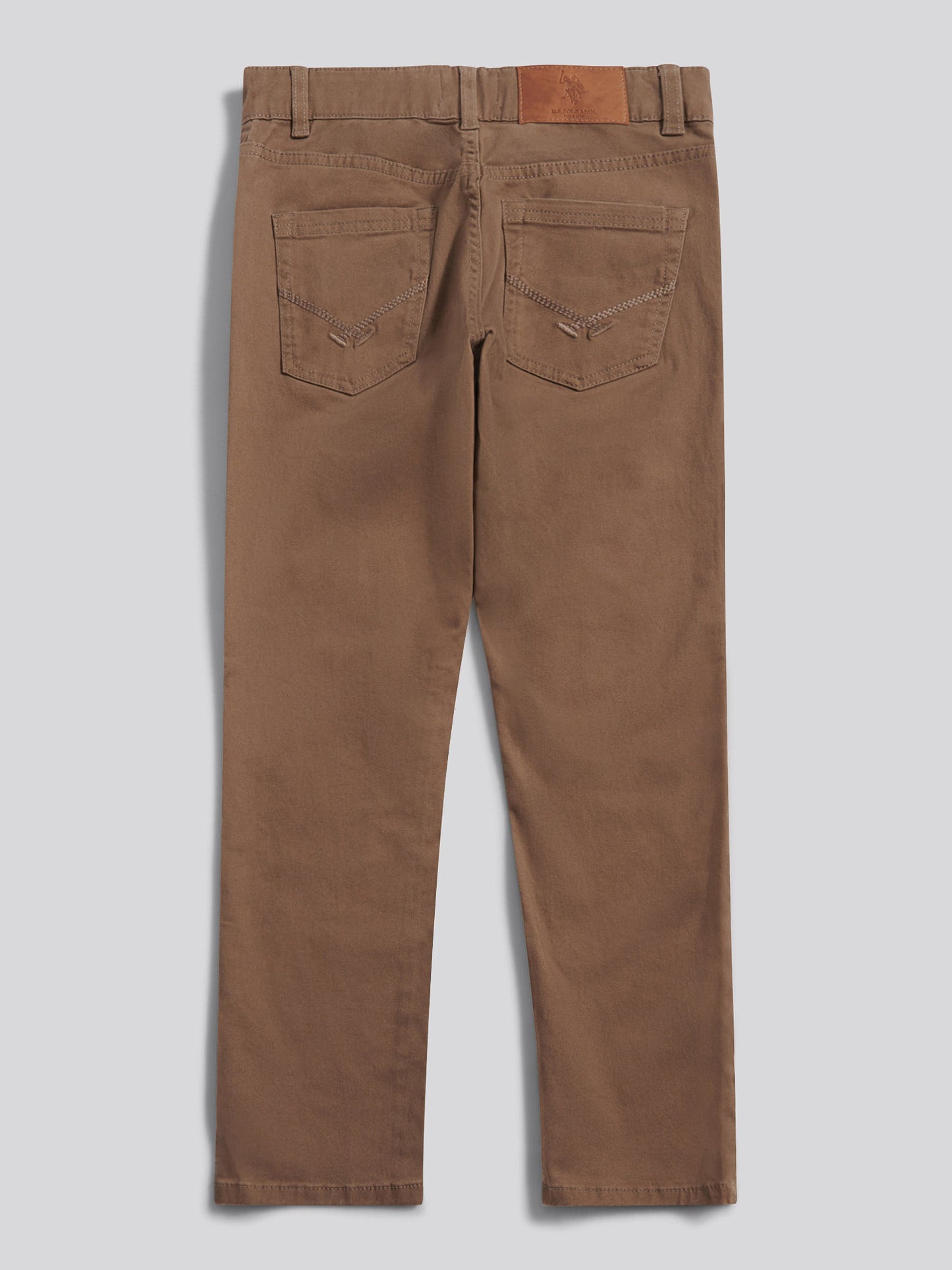 Boys Core 5 Pocket Trouser in Shitake