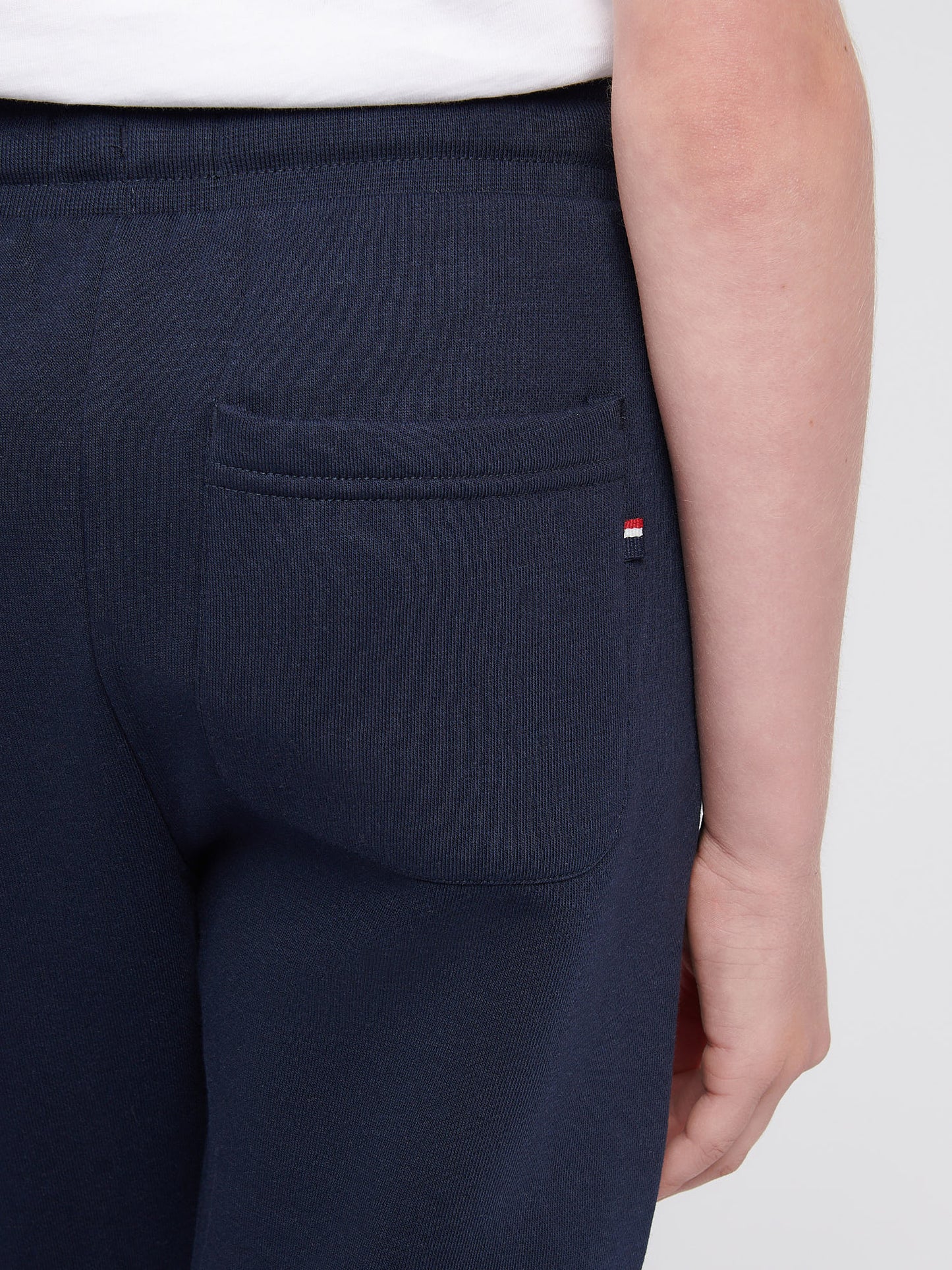 Boys Player 3 Jogger in Dark Sapphire Navy / Haute Red DHM