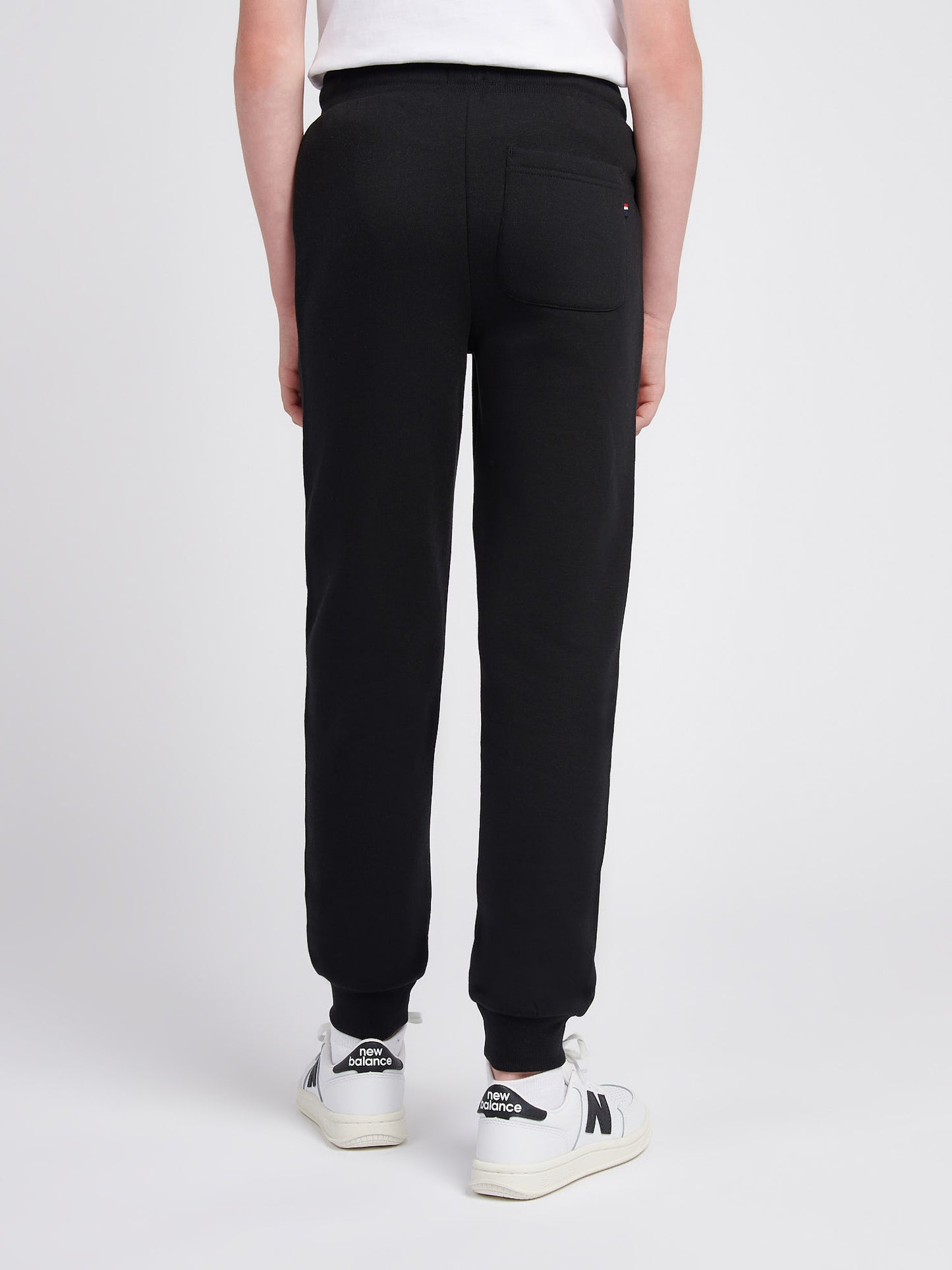 Boys Player 3 Jogger in Black / Haute Red DHM