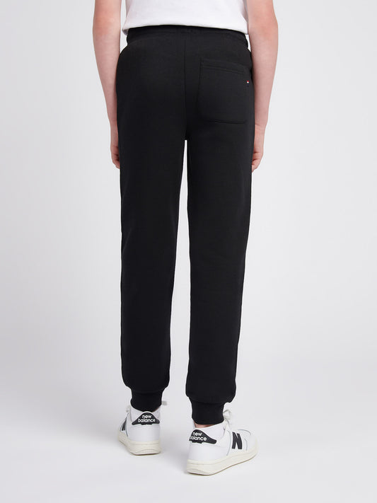 Boys Player 3 Jogger in Black / Haute Red DHM