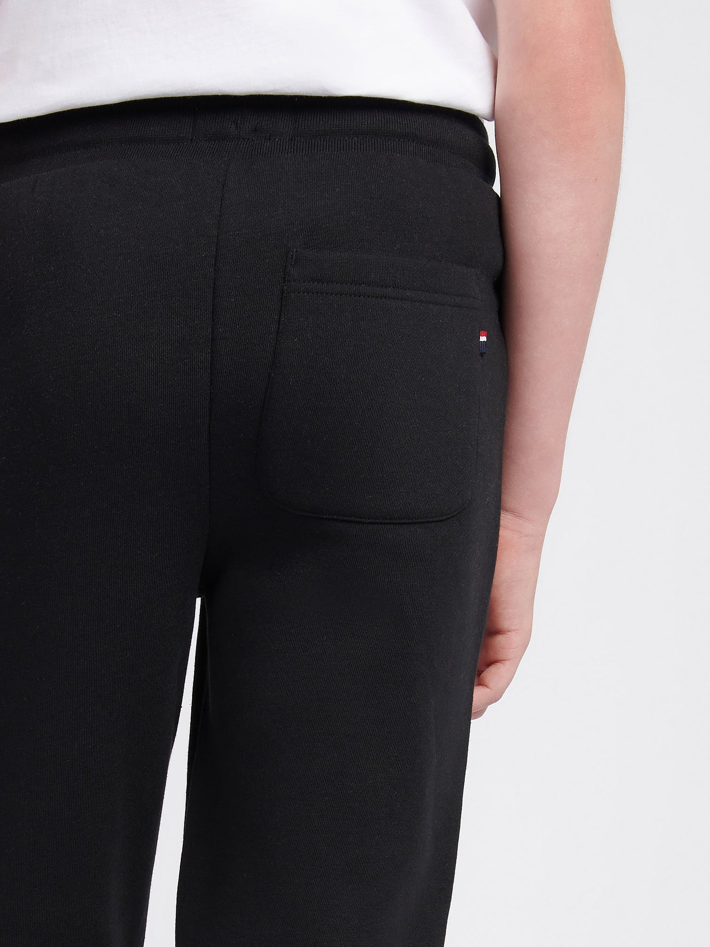 Boys Player 3 Jogger in Black / Haute Red DHM