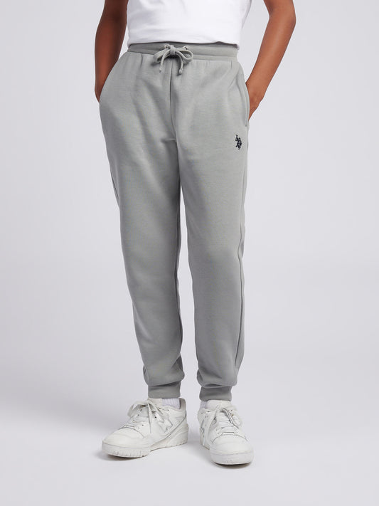 Boys Double Horsemen Jogger in Sharkskin
