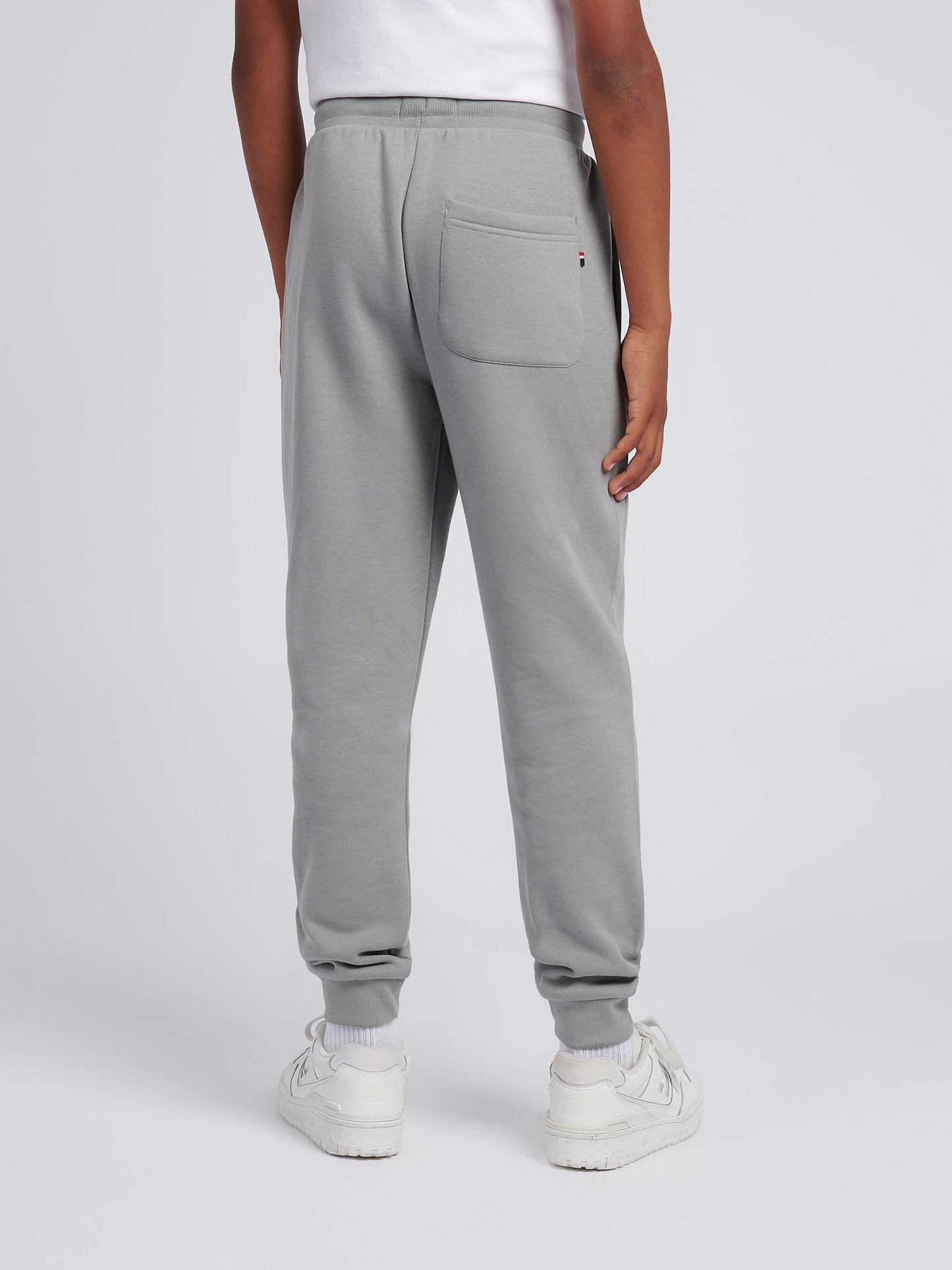 Boys Double Horsemen Jogger in Sharkskin