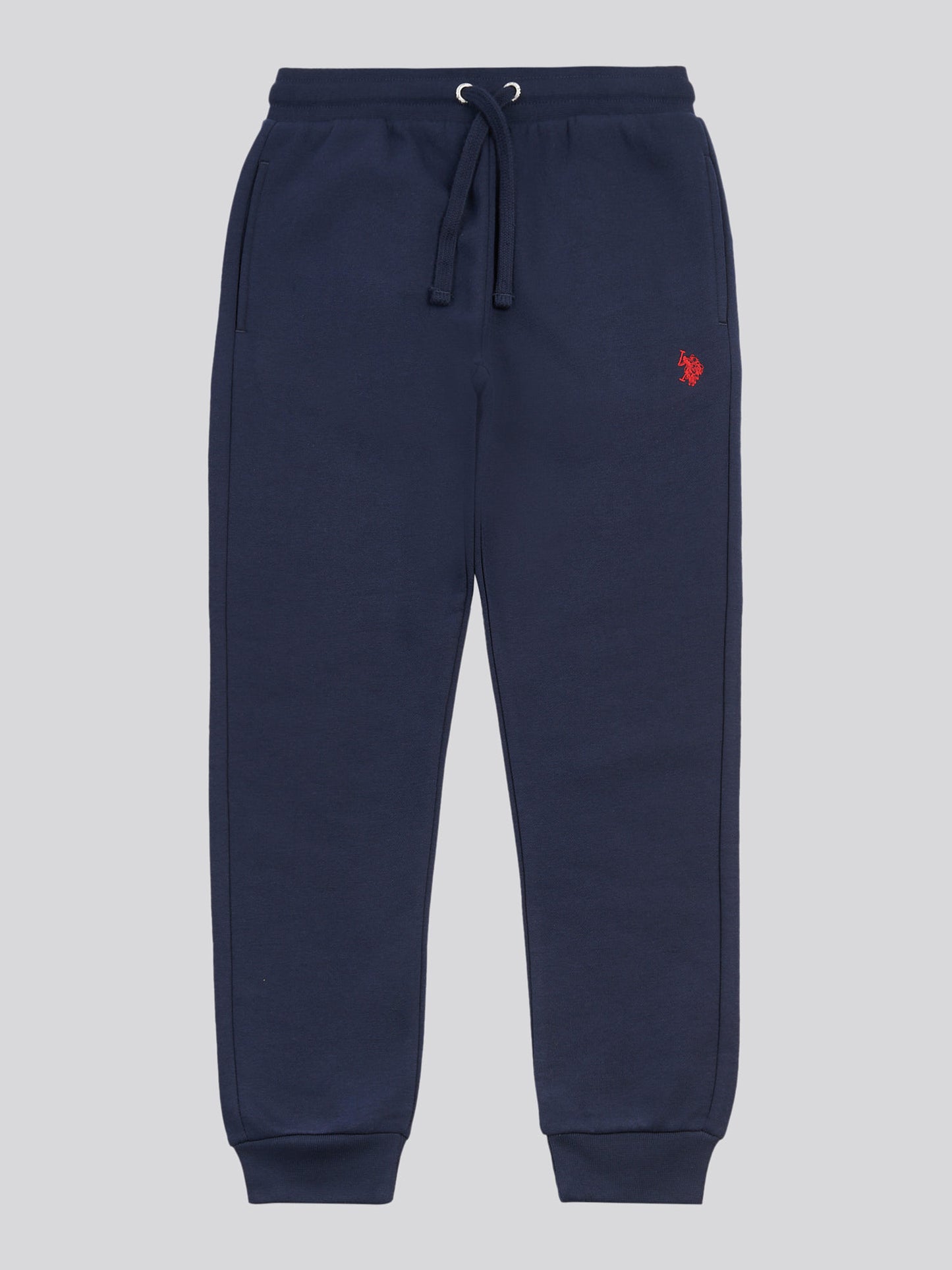 Boys Double Horsemen Jogger in Dark Sapphire Navy / Haute Red DHM