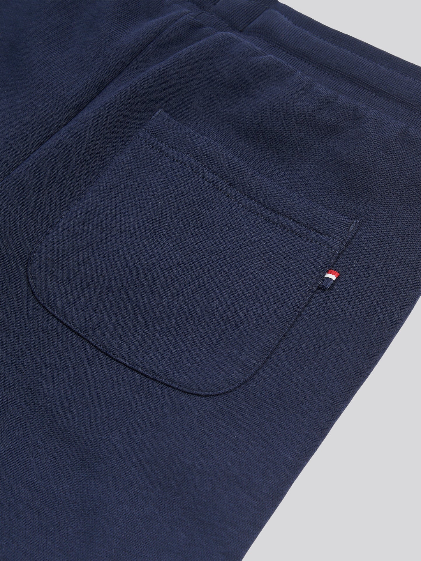 Boys Double Horsemen Jogger in Dark Sapphire Navy / Haute Red DHM