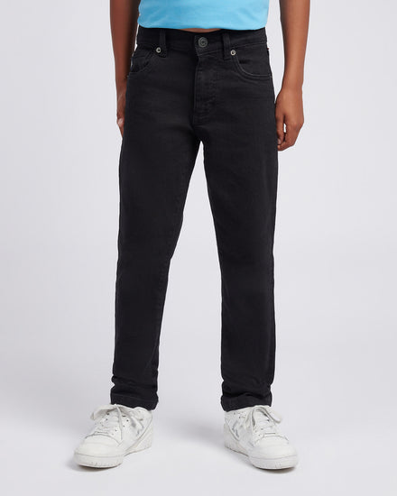 Boys Classic Fit Jean in Black Wash