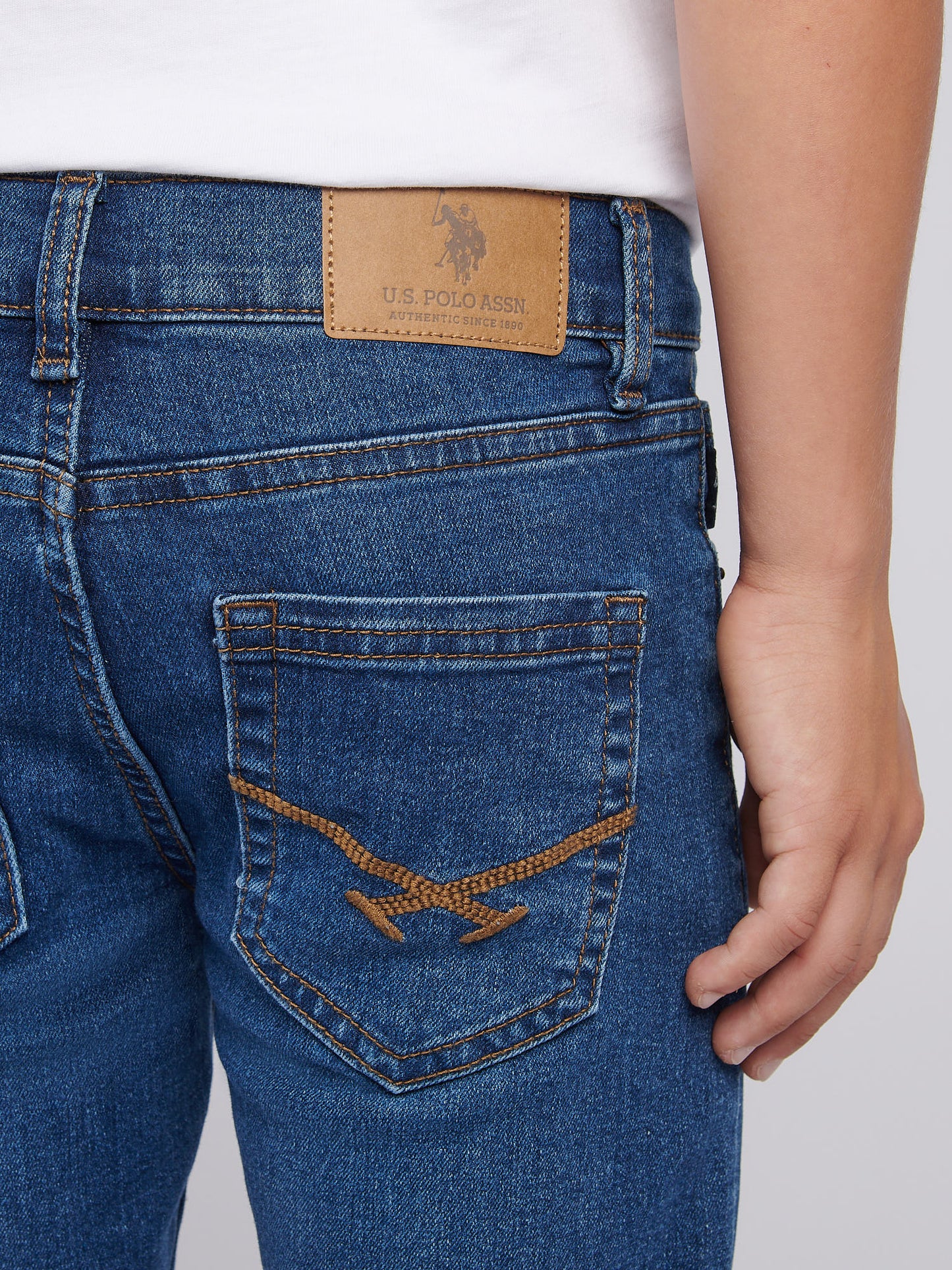 Boys Classic Fit Jean in Dark Wash