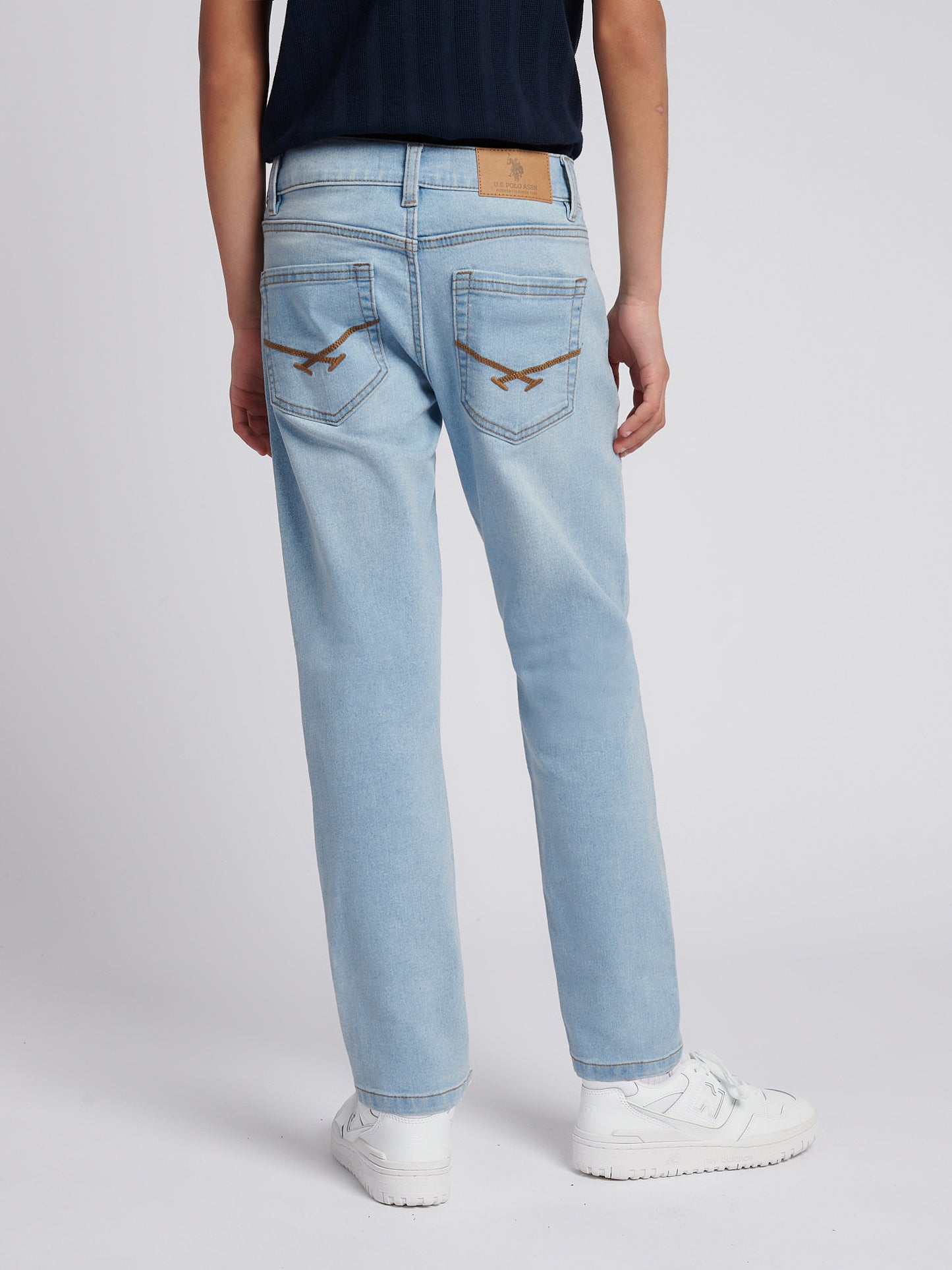 Boys Classic Fit Jean in Mid Wash