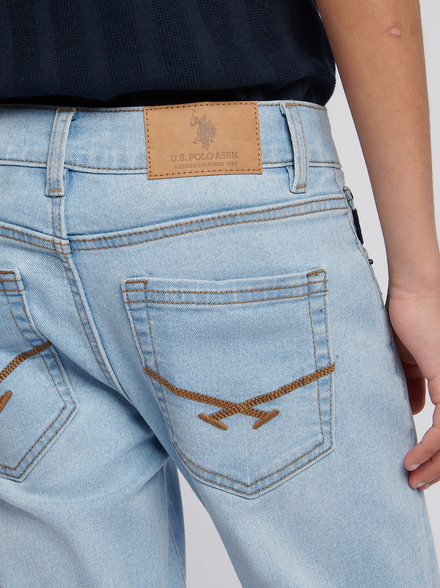 Boys Classic Fit Jean in Mid Wash