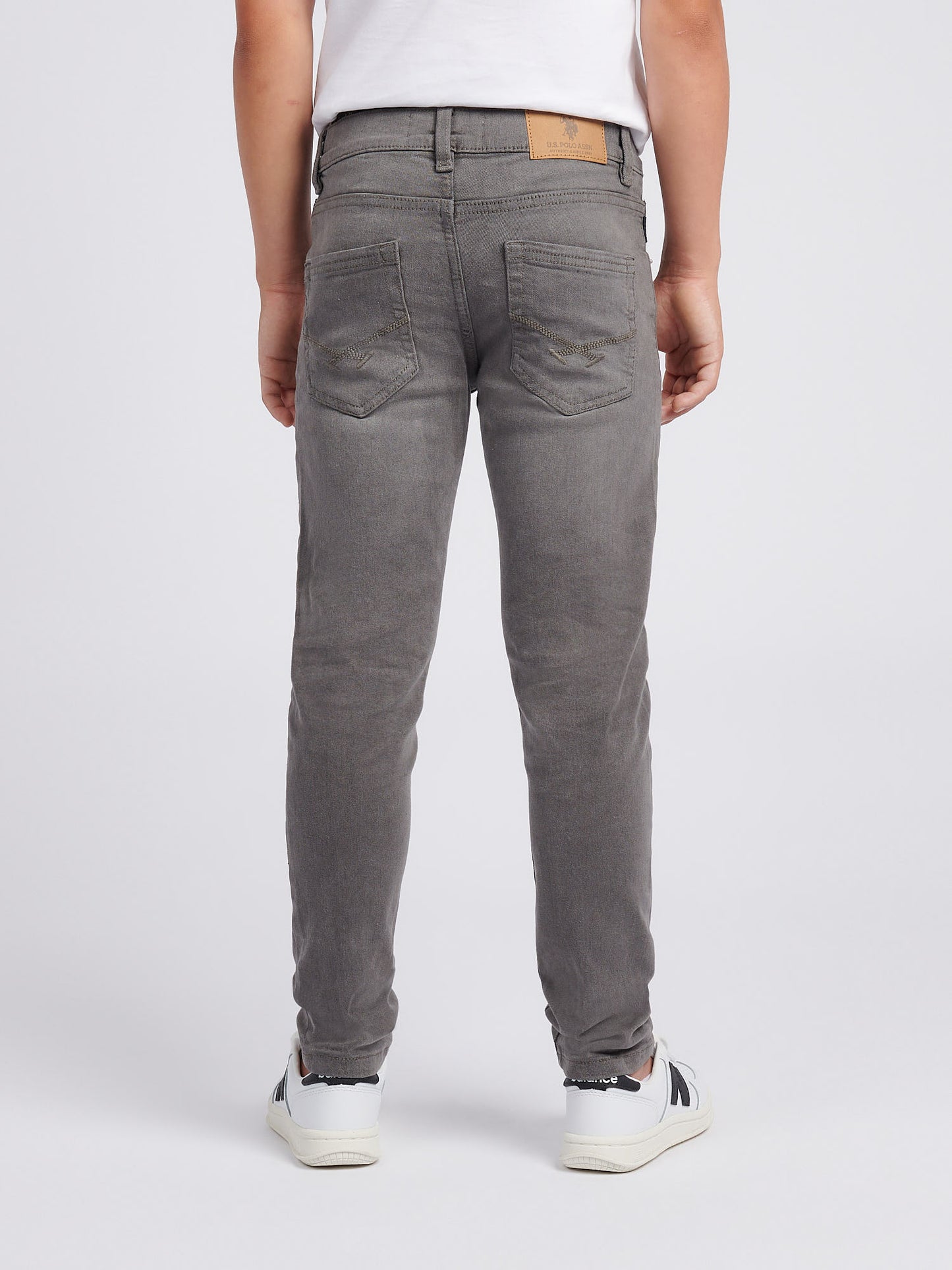 Boys Classic Fit Jean in Grey Wash