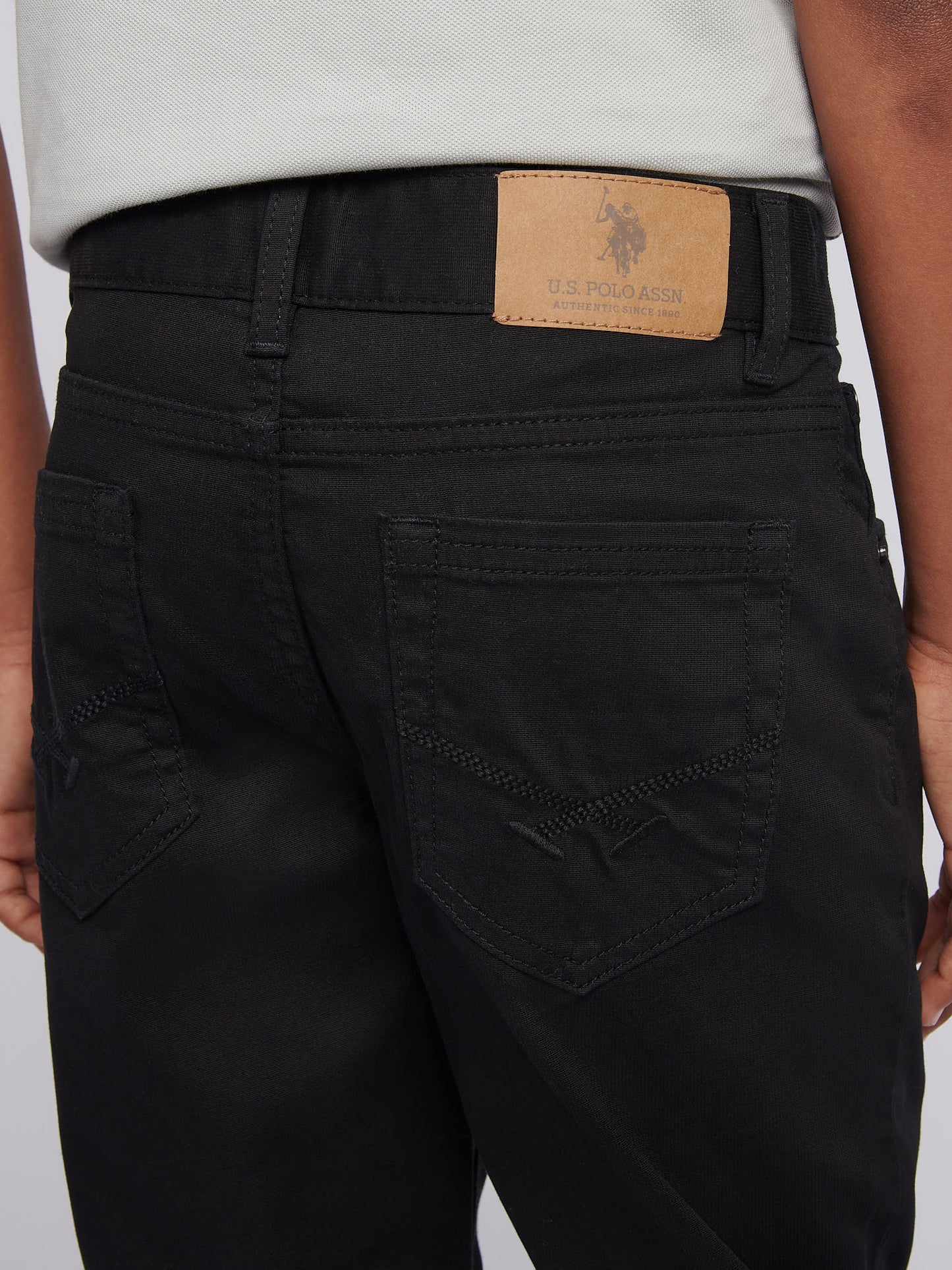 Boys Bedford Cord 5 Pocket Trouser in Dark Sapphire Navy