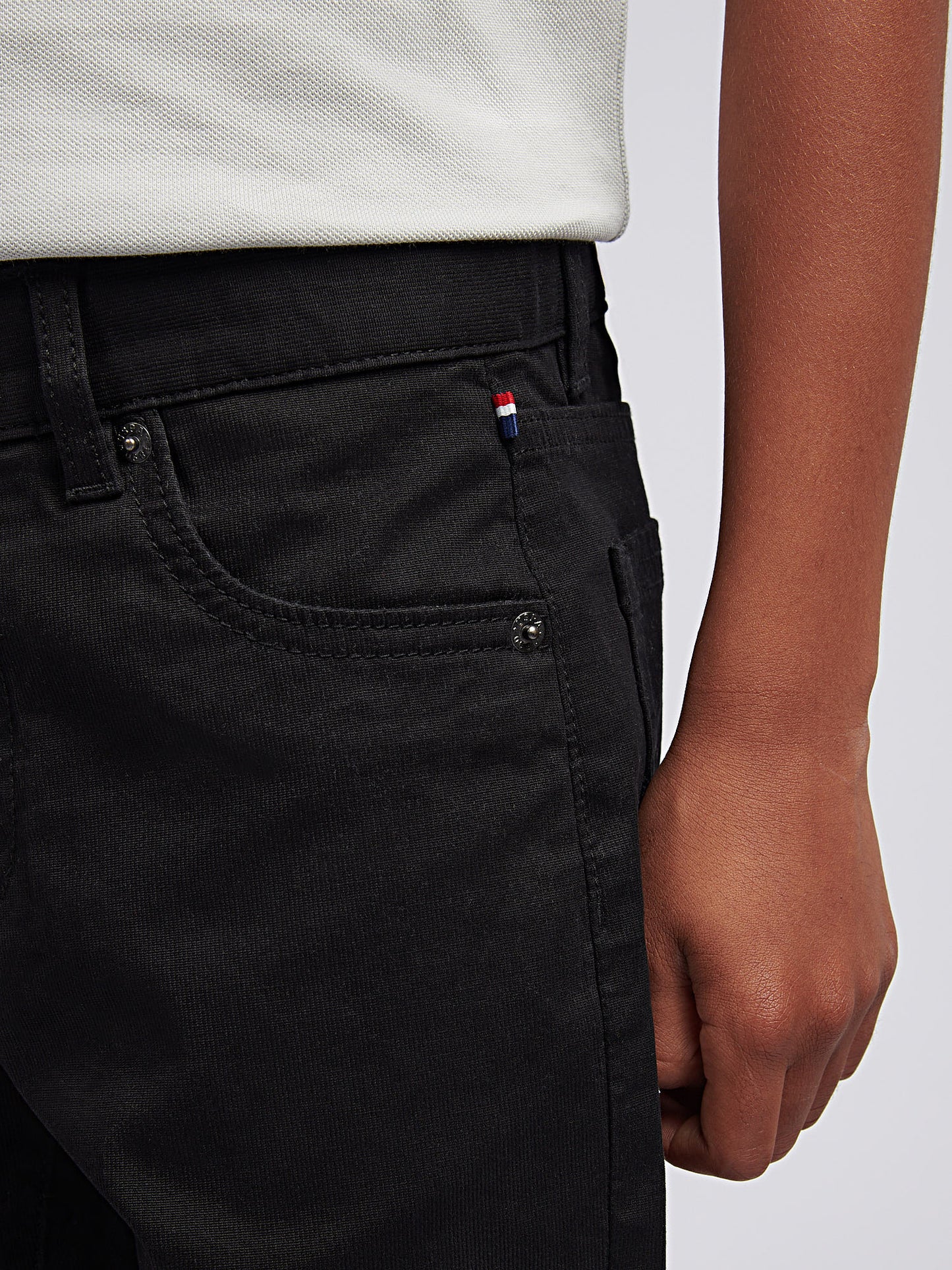 Boys Bedford Cord 5 Pocket Trouser in Dark Sapphire Navy