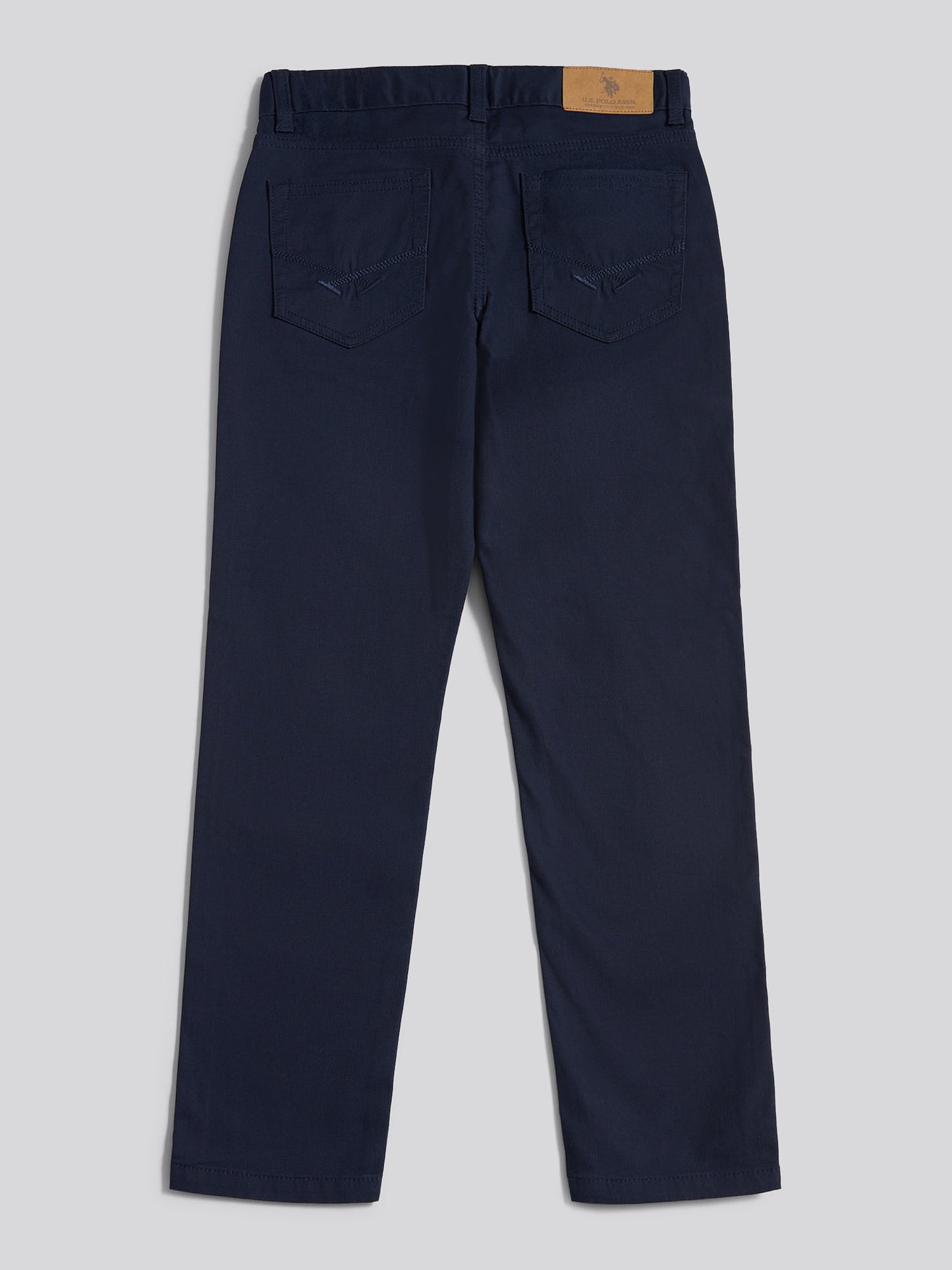 Boys Bedford Cord 5 Pocket Trouser in Dark Sapphire Navy