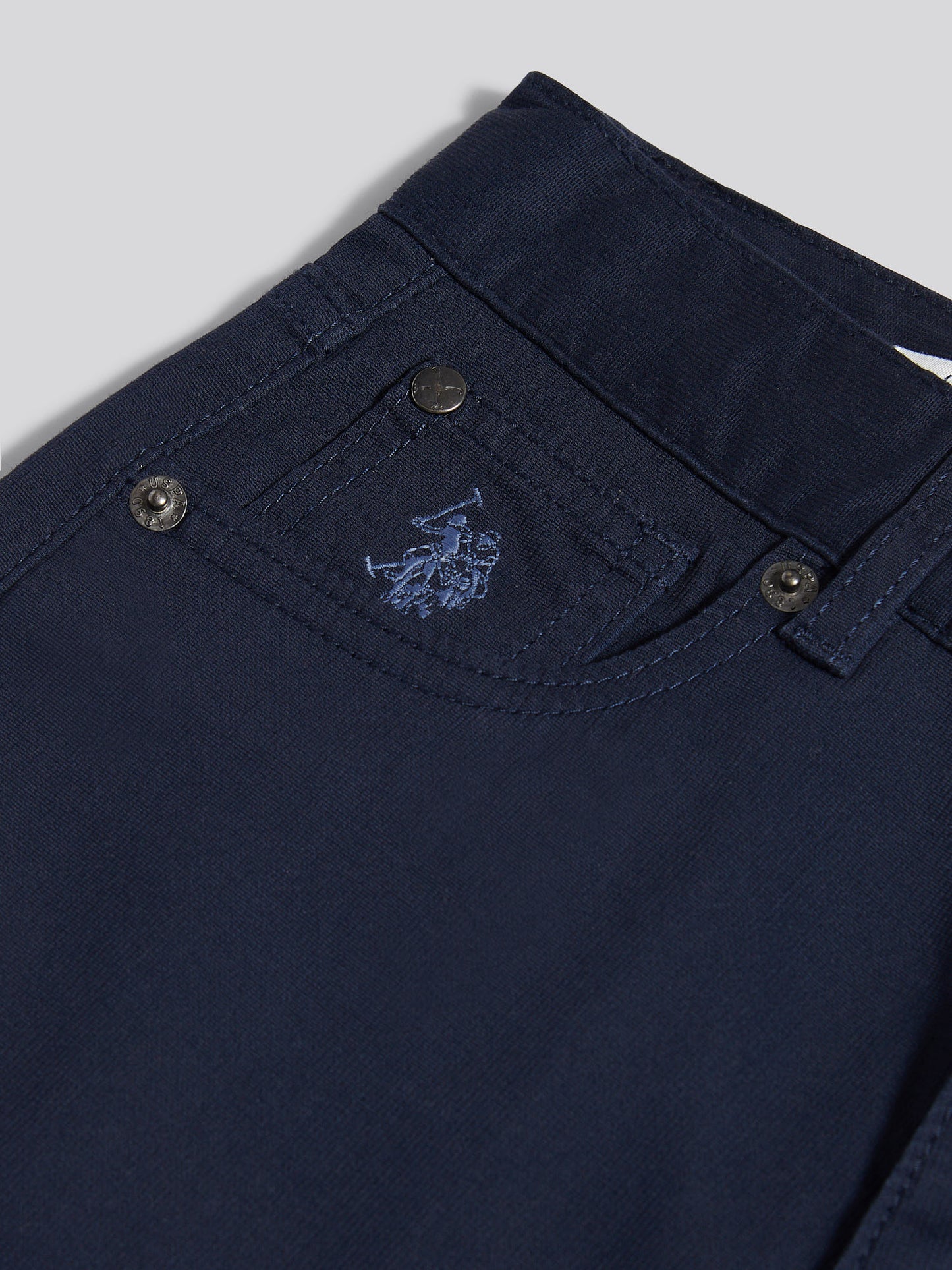 Boys Bedford Cord 5 Pocket Trouser in Dark Sapphire Navy