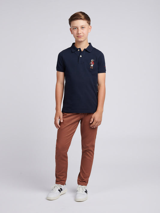 Boys Bedford Cord 5 Pocket Trouser in Rawhide