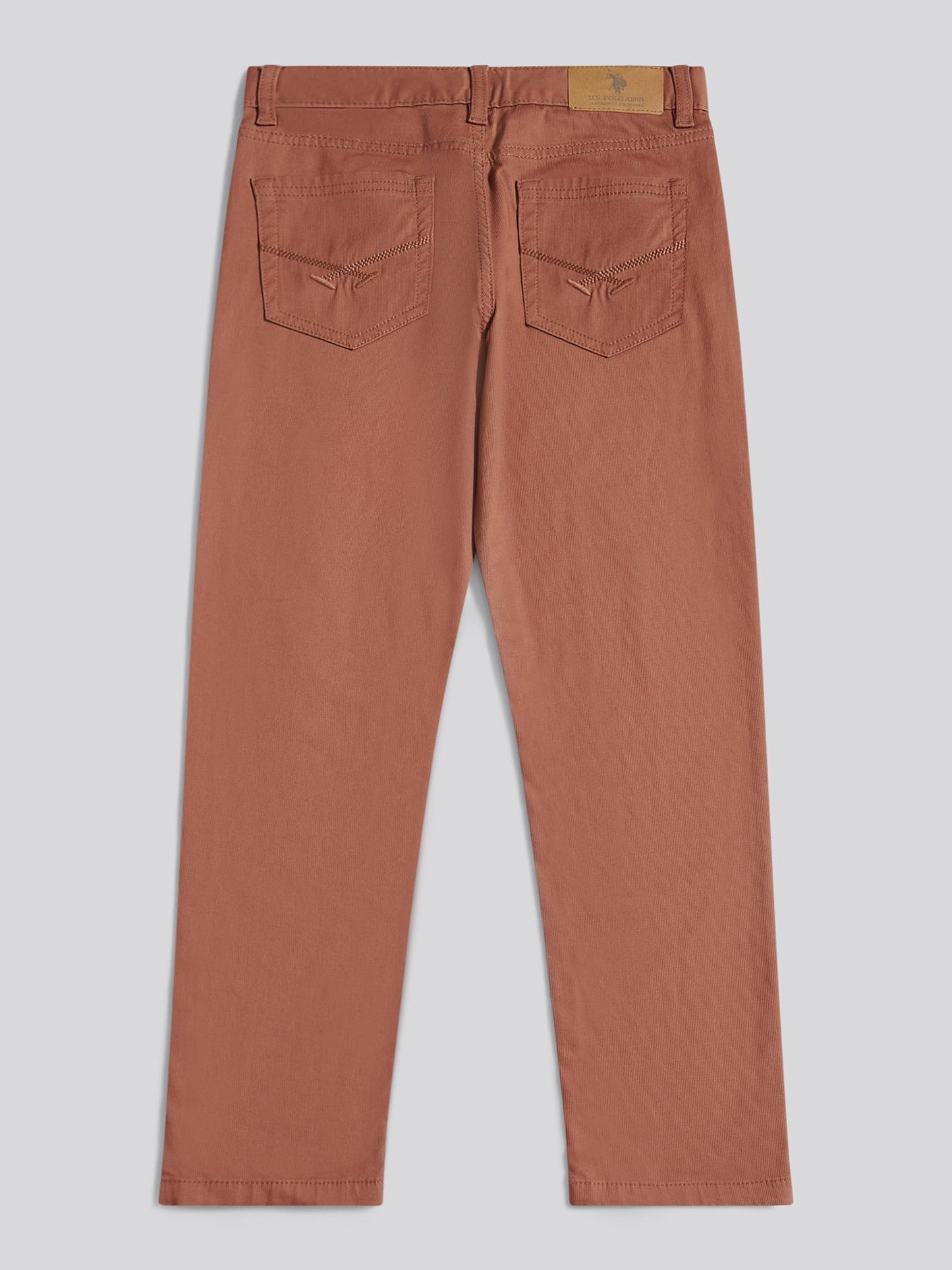 Boys Bedford Cord 5 Pocket Trouser in Rawhide