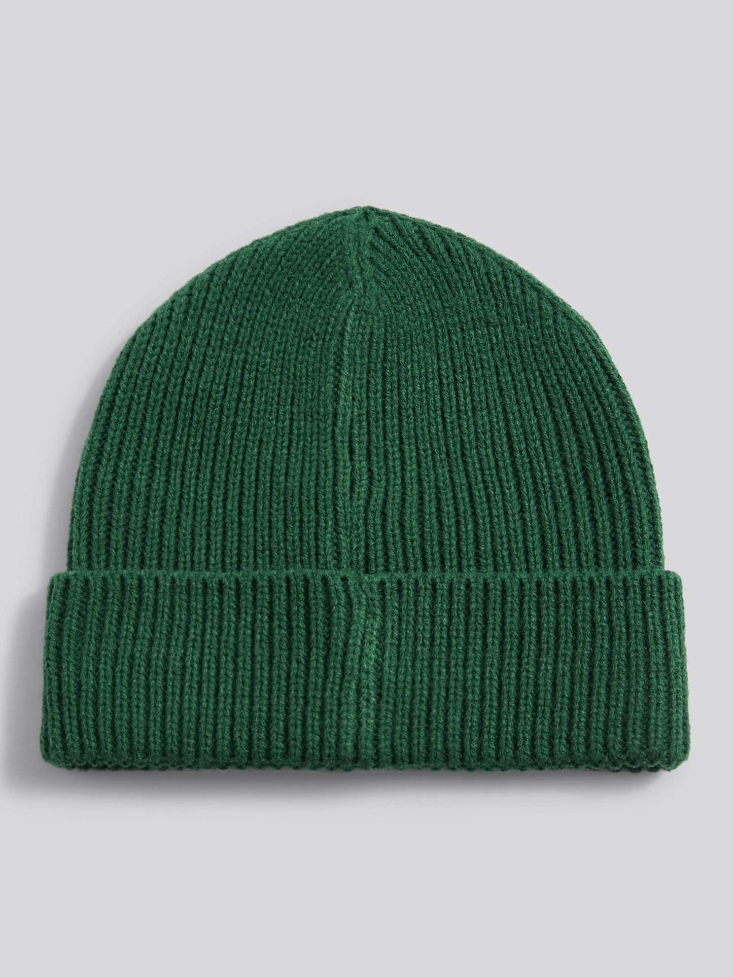 Boys Signature Double Horsemen Knit Beanie in Pineneedle