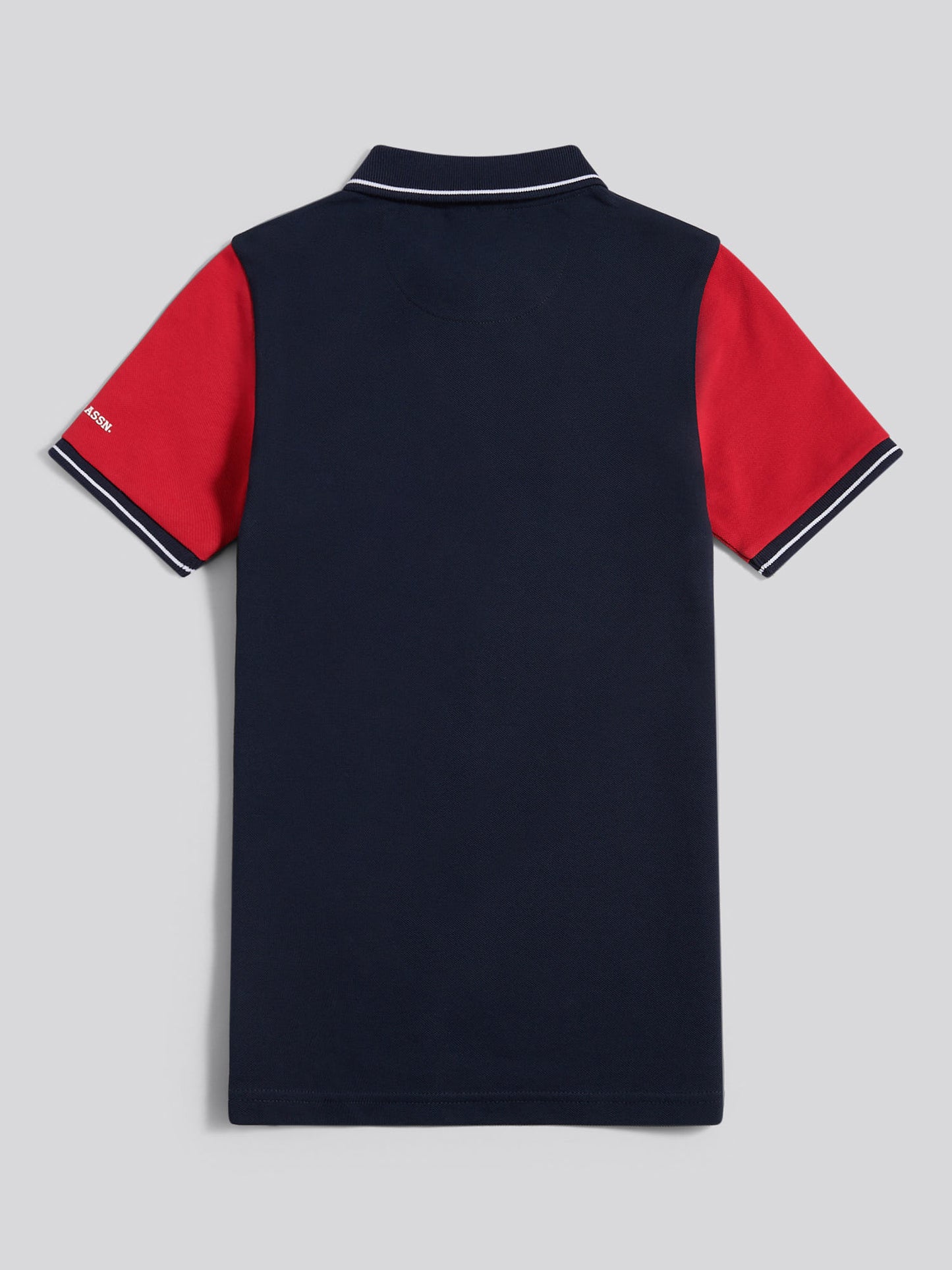 Boys Sash Polo Shirt in Dark Sapphire Navy