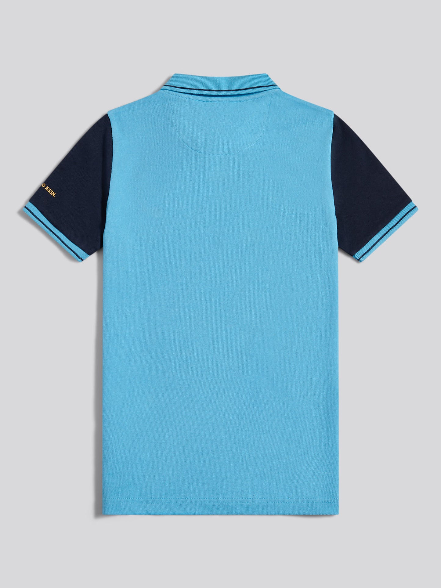 Boys Sash Polo Shirt in Heritage Blue
