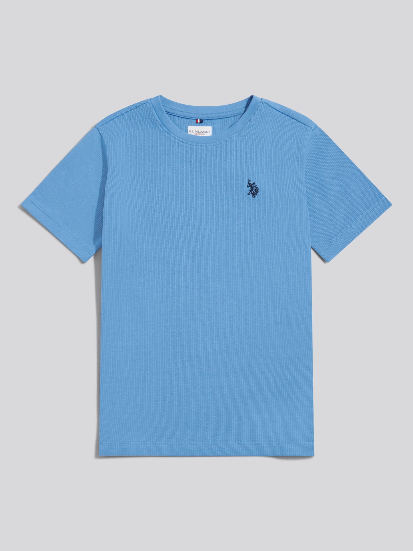 Boys Vertical Texture T-Shirt Riviera