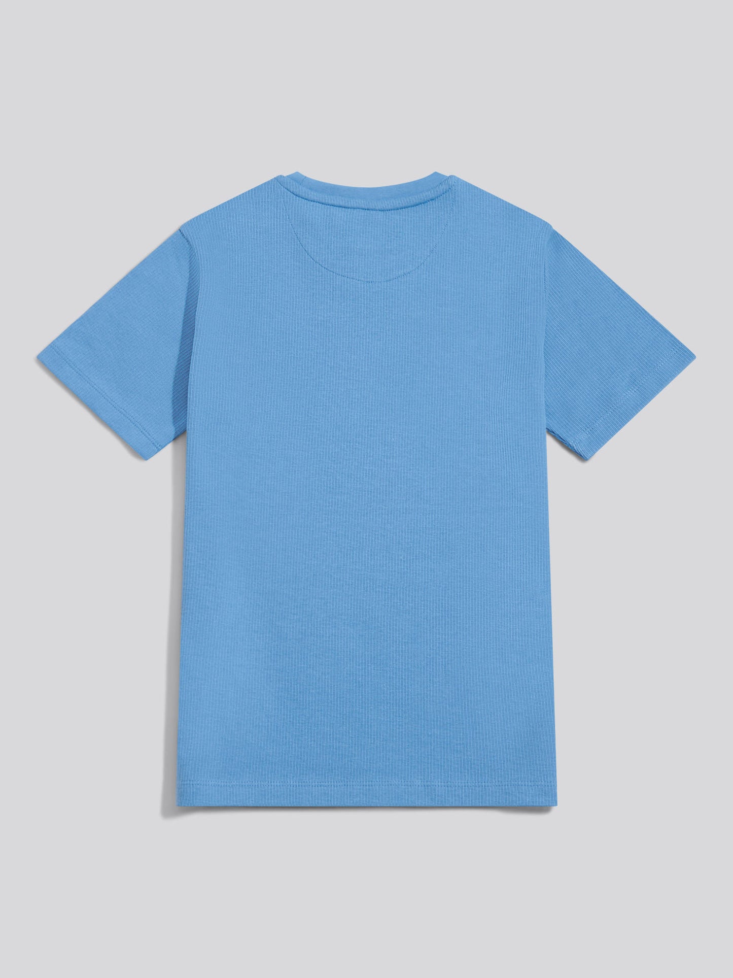 Boys Vertical Texture T-Shirt Riviera