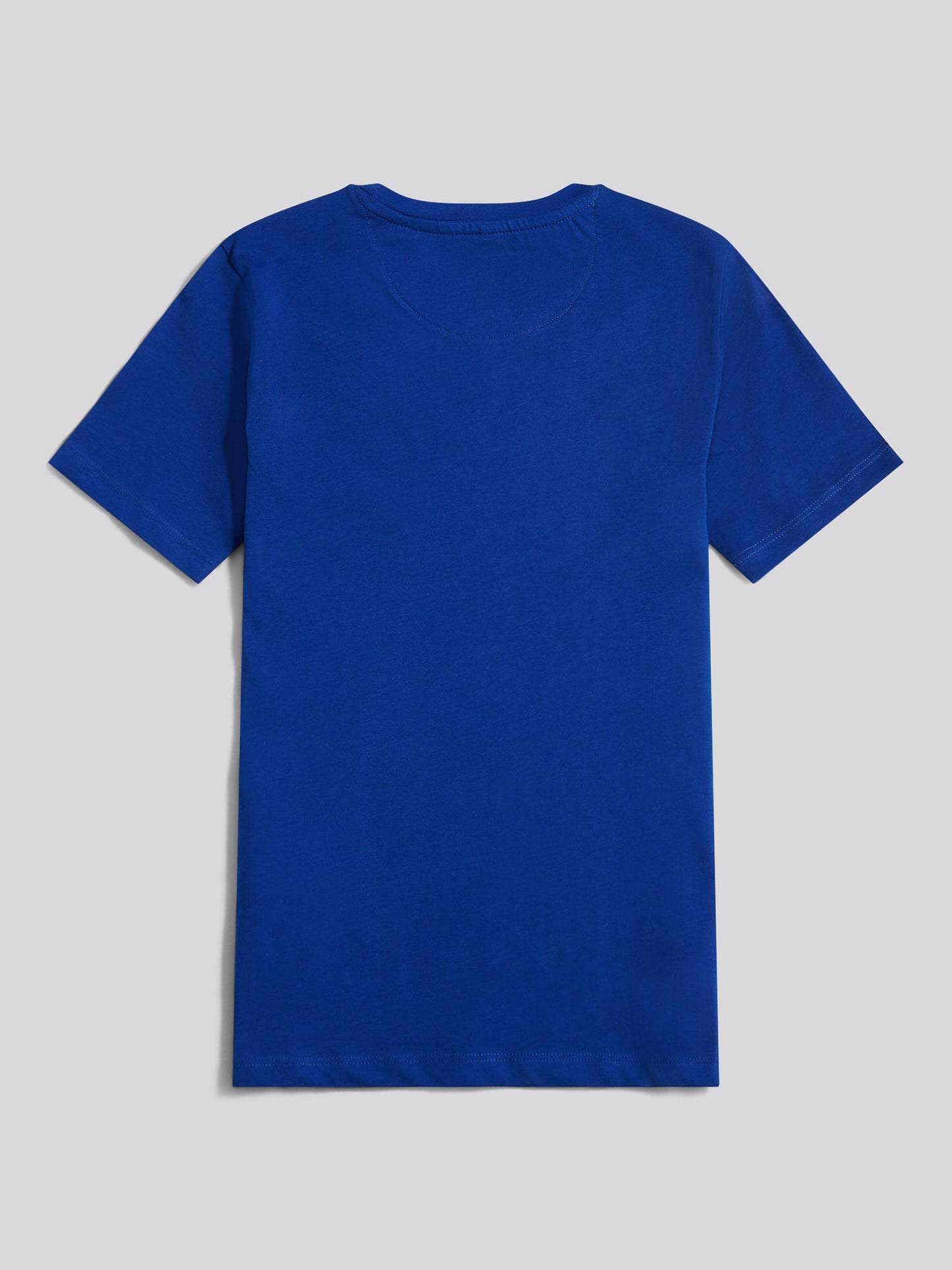 Boys Double Horsemen Graphic T-Shirt in Sodalite Blue