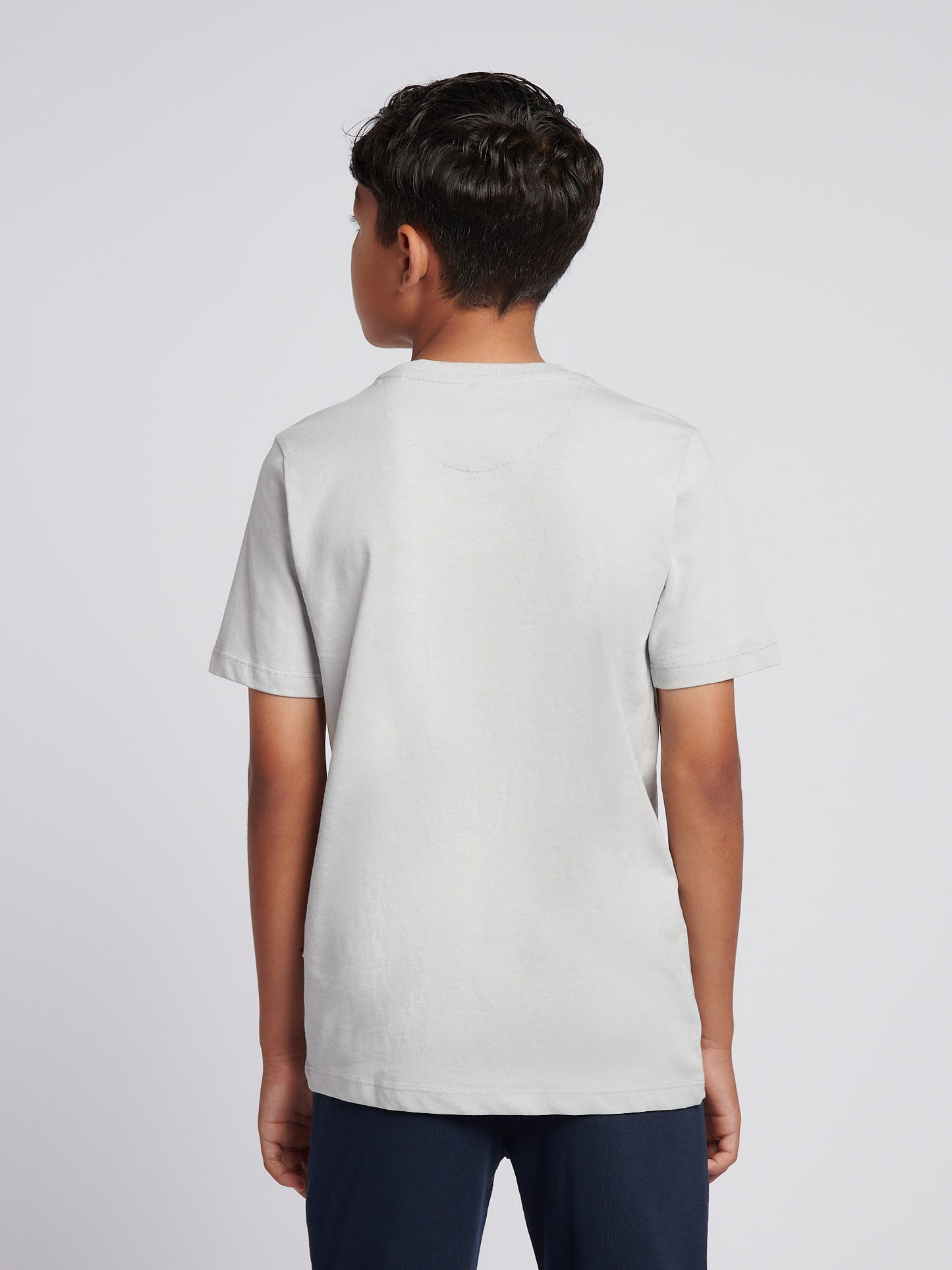 Boys Double Horsemen Graphic T-Shirt in High Rise