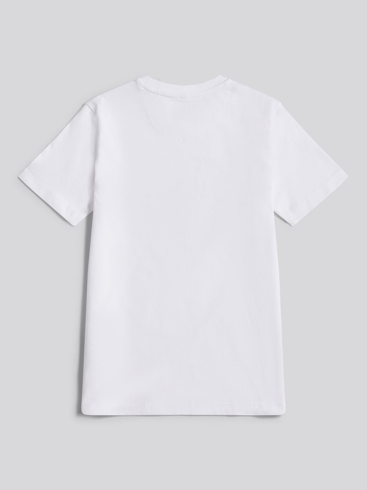 Boys USPA Print Graphic T-Shirt in Bright White