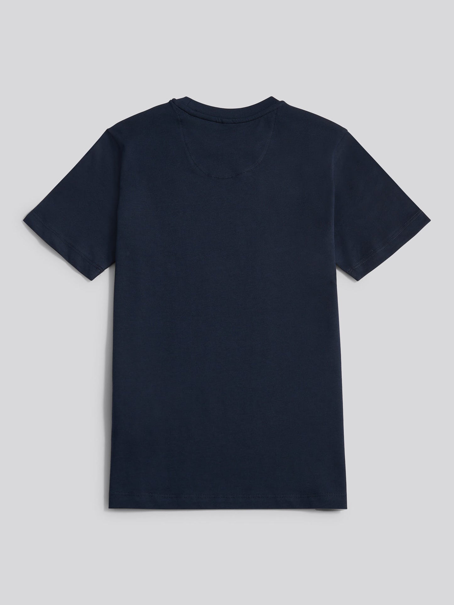 Boys USPA Circle Print T-Shirt in Dark Sapphire Navy