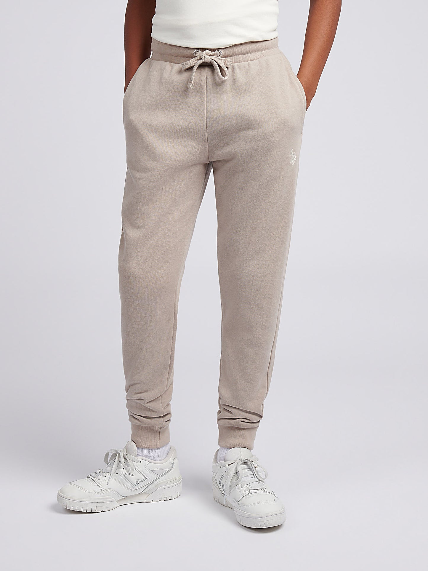 Boys Double Horsemen Loopback Jogger in Atmosphere