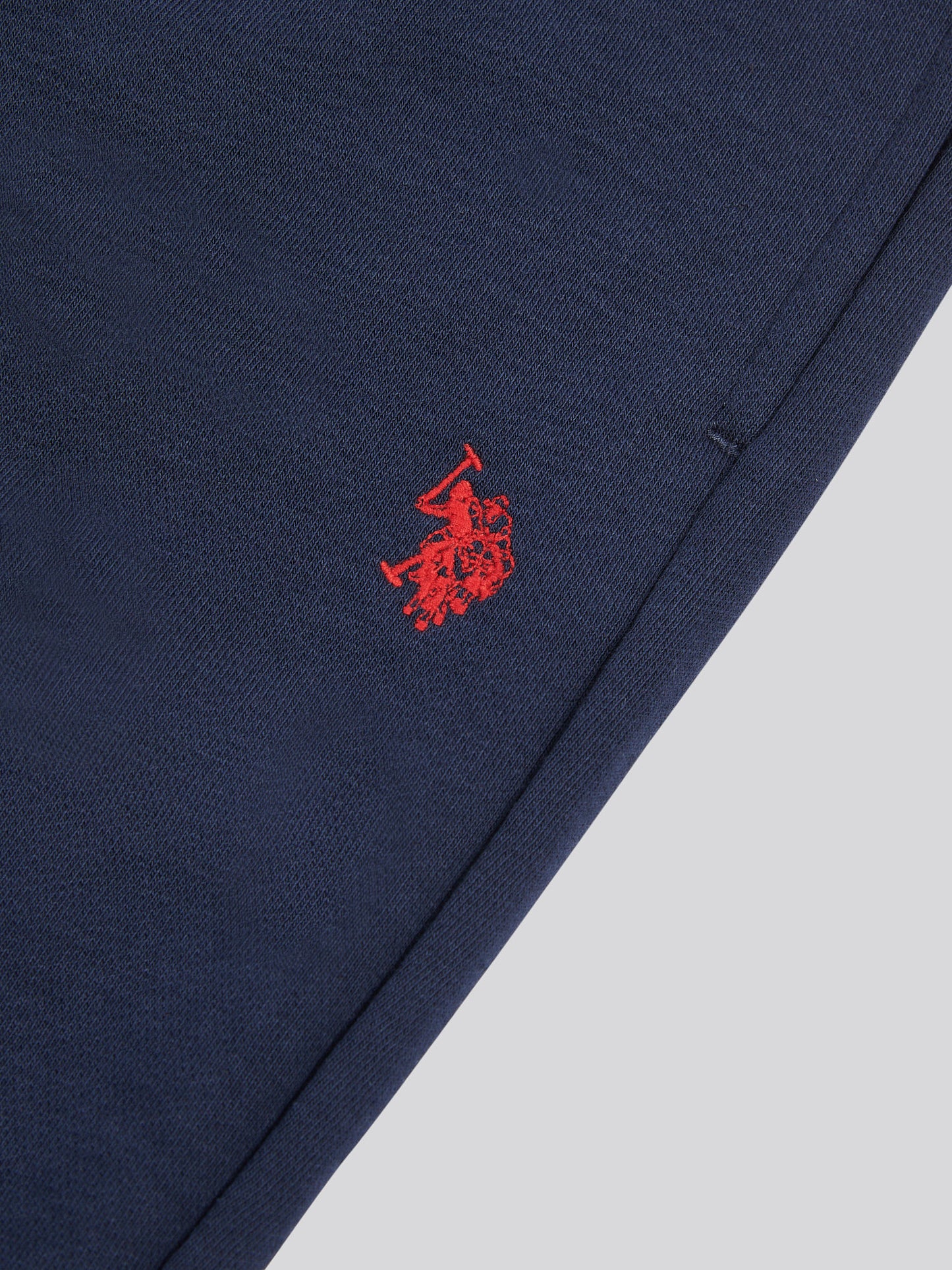 Boys Double Horsemen Loopback Jogger Dark Sapphire Navy / Haute Red DHM
