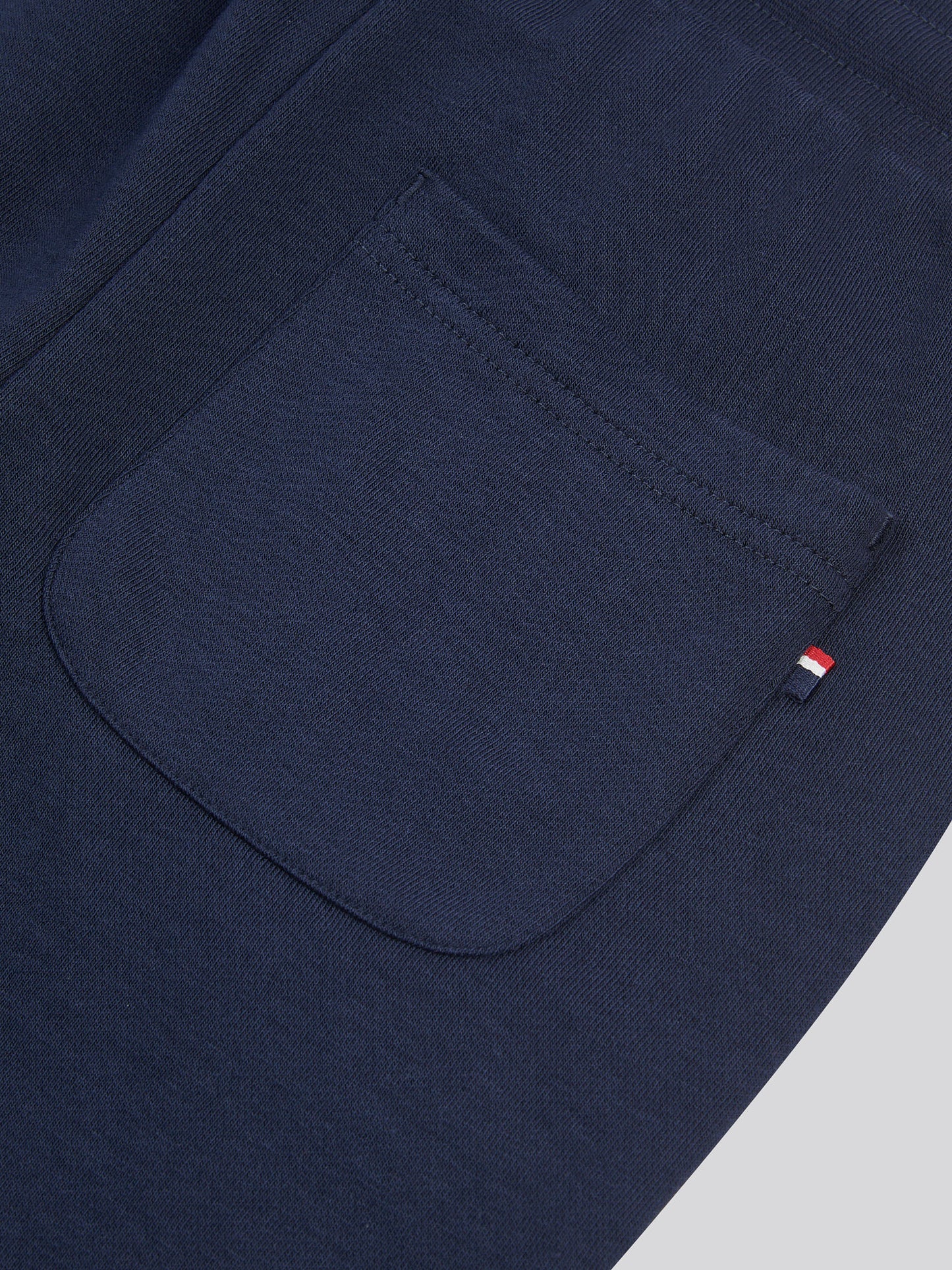 Boys Player 3 Loopback Jogger in Dark Sapphire Navy / Haute Red DHM