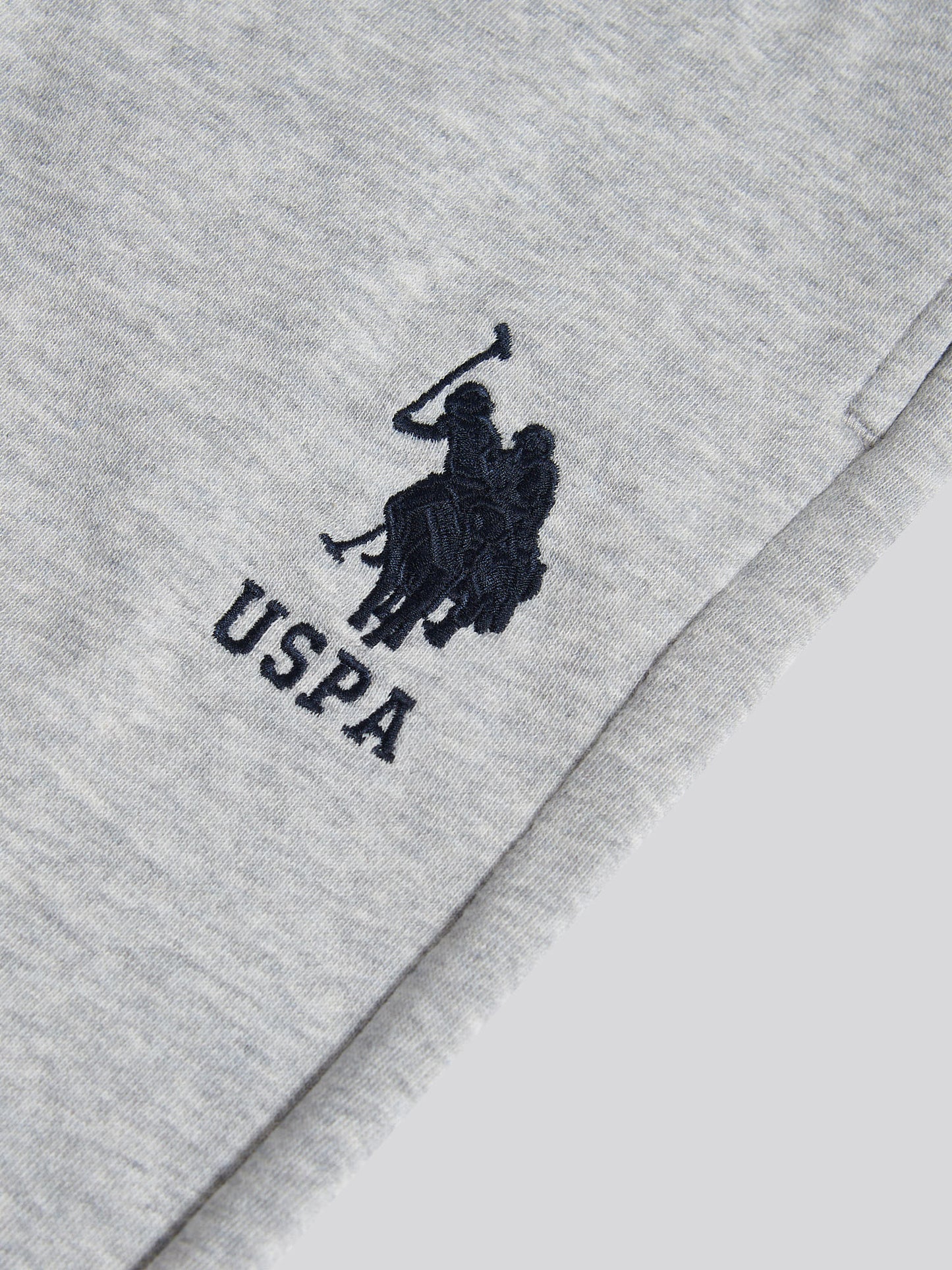 Boys Player 3 Loopback Jogger in Mid Grey Marl