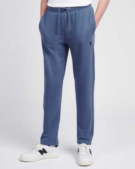 Boys Double Horsemen Straight Leg Jogger in Vintage Indigo